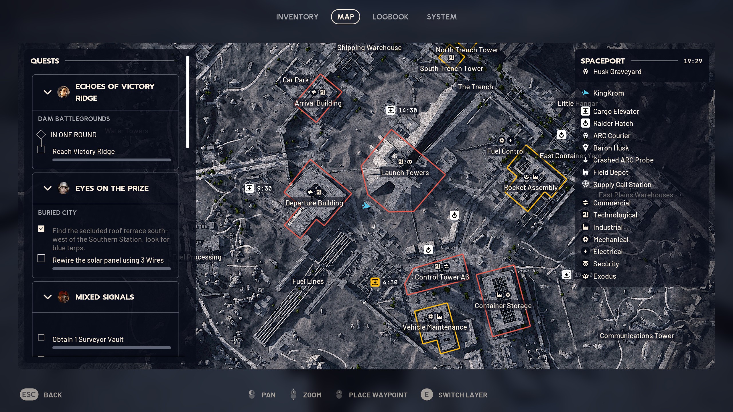 Arc Raiders Switching the Supply - Tunnel location