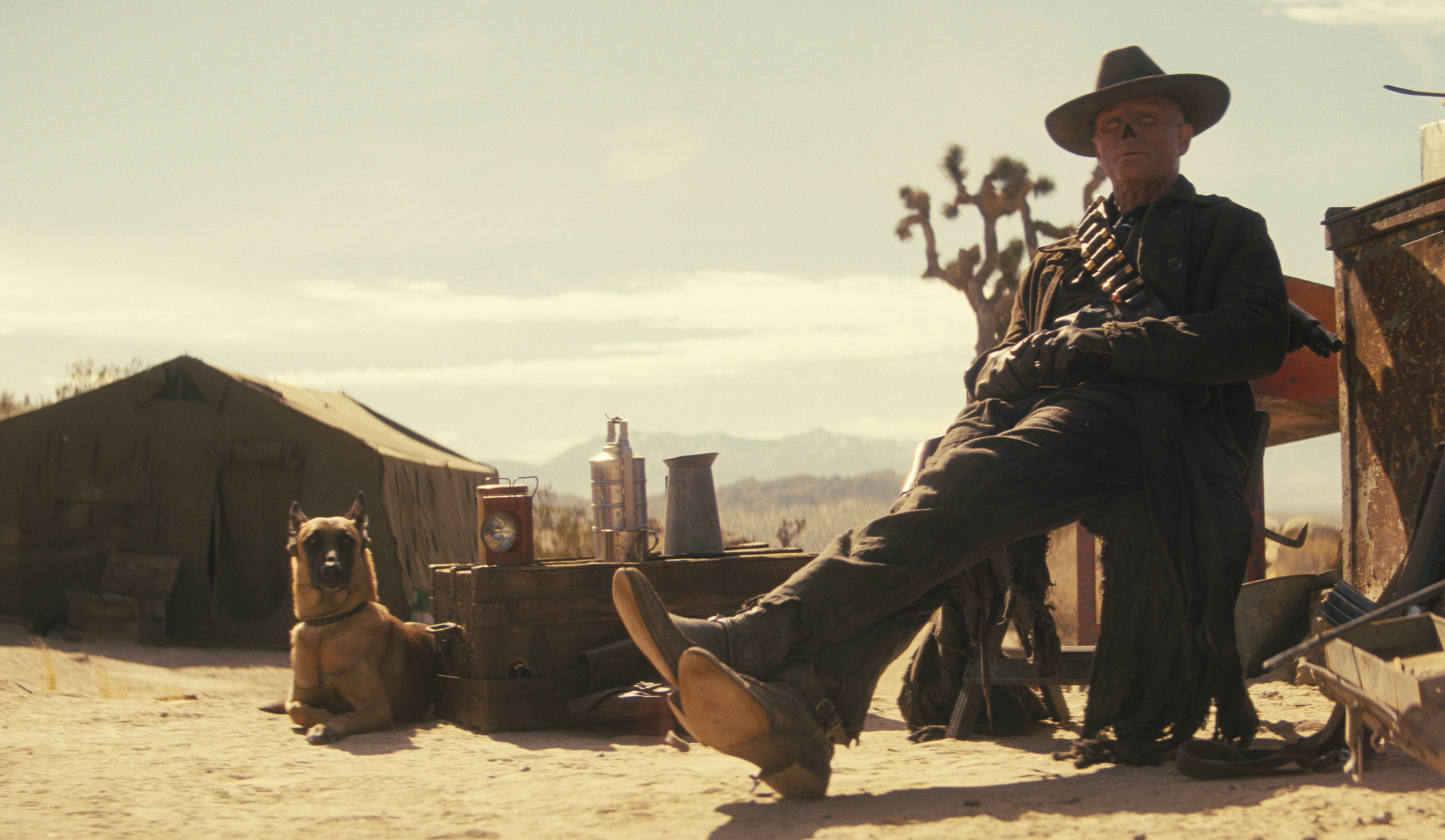 Walton Goggins (The Ghoul) in FALLOUT SEASON 2 Courtesy of Prime &copy; Amazon Content Services LLC