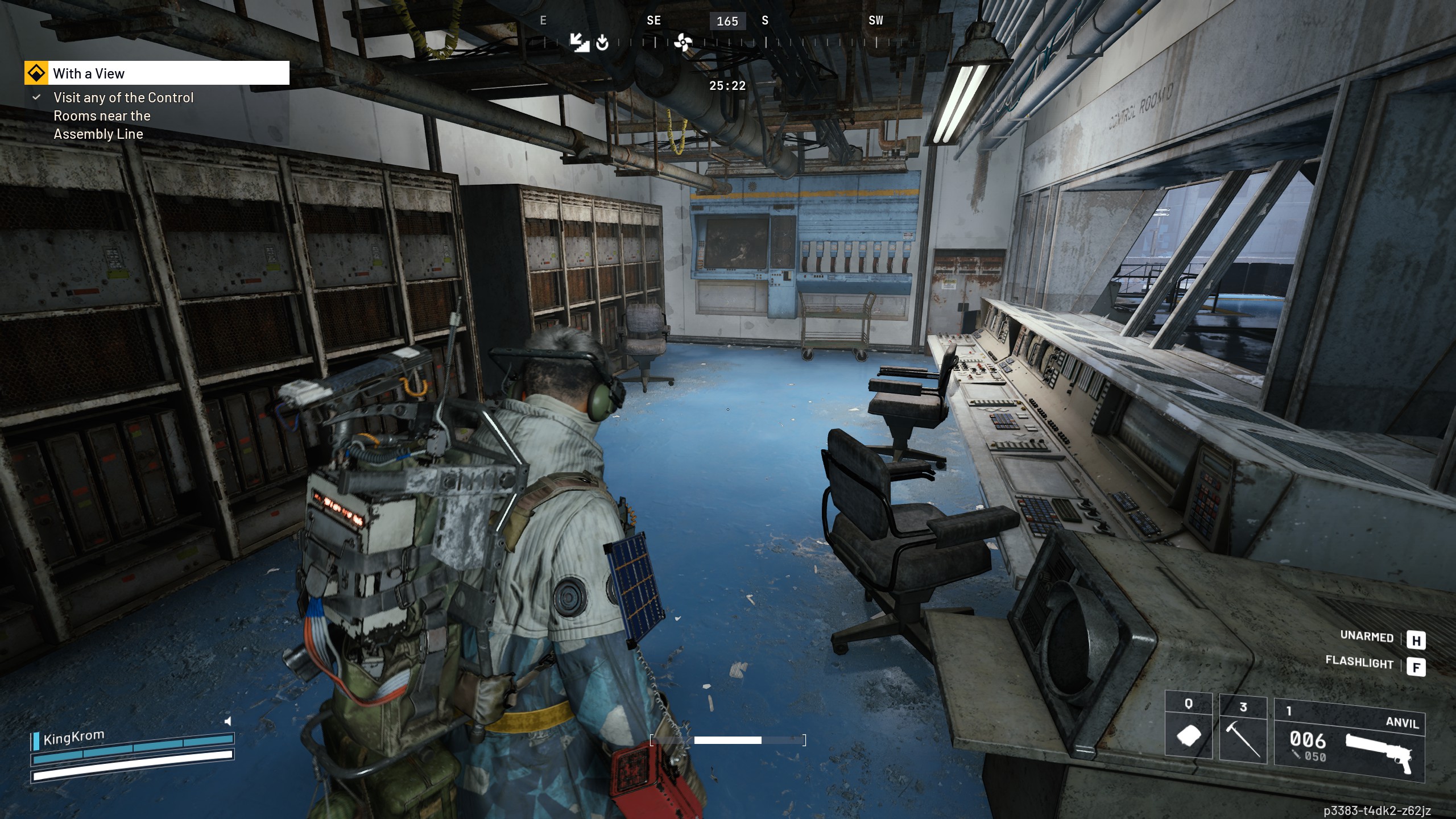 Arc Raiders With a View - Control room