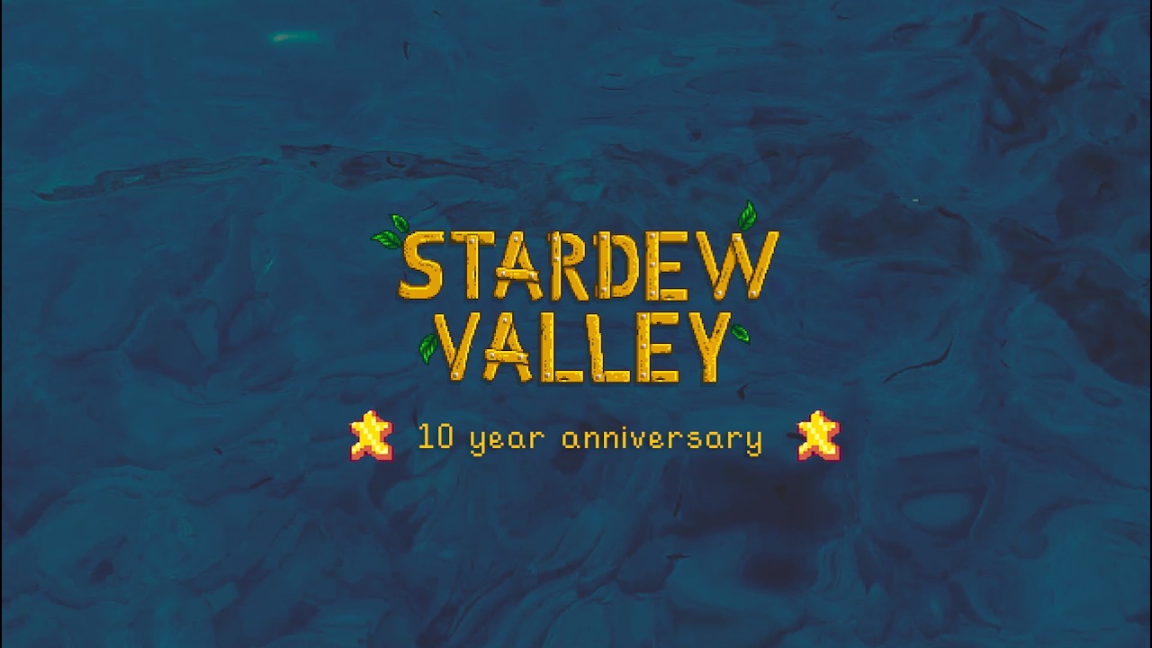 Stardew Valley 10-year Anniversary Video (Retrospective & New Spouse Reveal) - YouTube