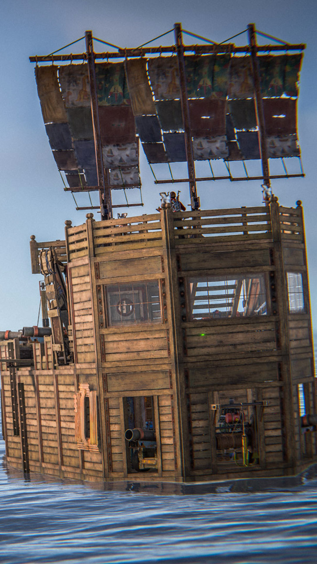 A floating playerbase from the Rust naval update