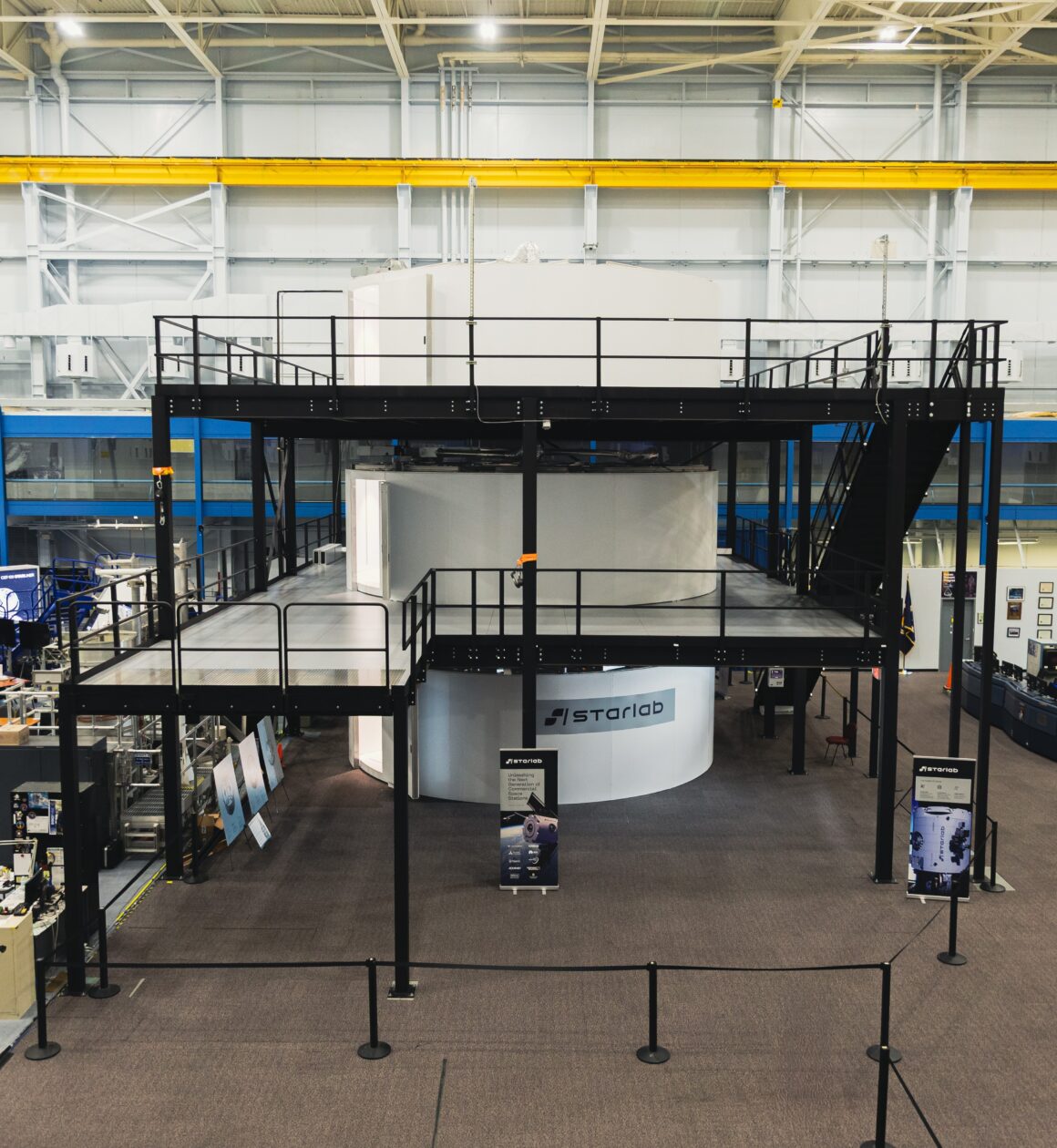 Exterior view of Starlab mockup