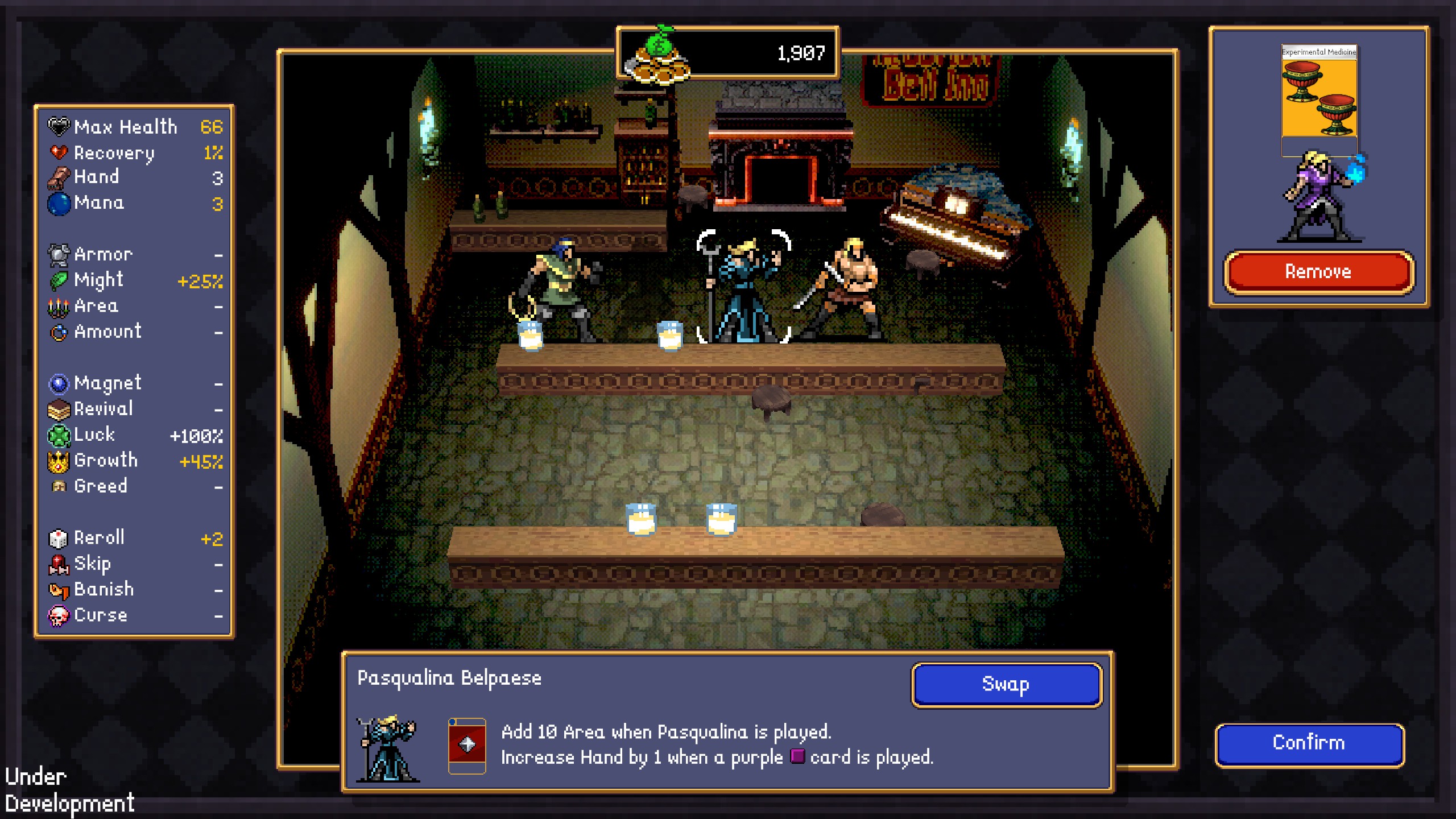 Vampire Crawlers deckbuilding dungeon crawler