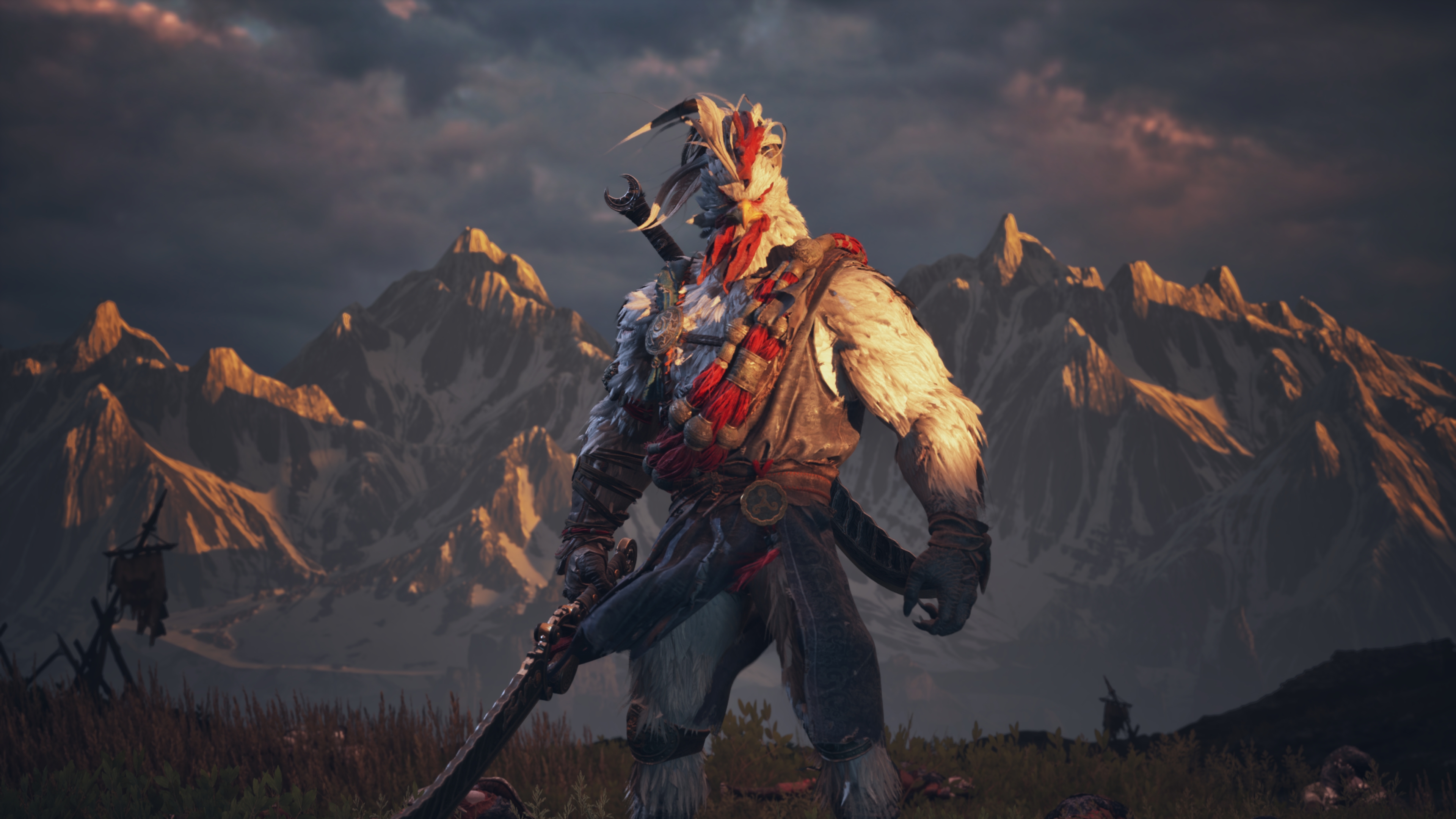 Project Windless screen - the Big Chicken Man