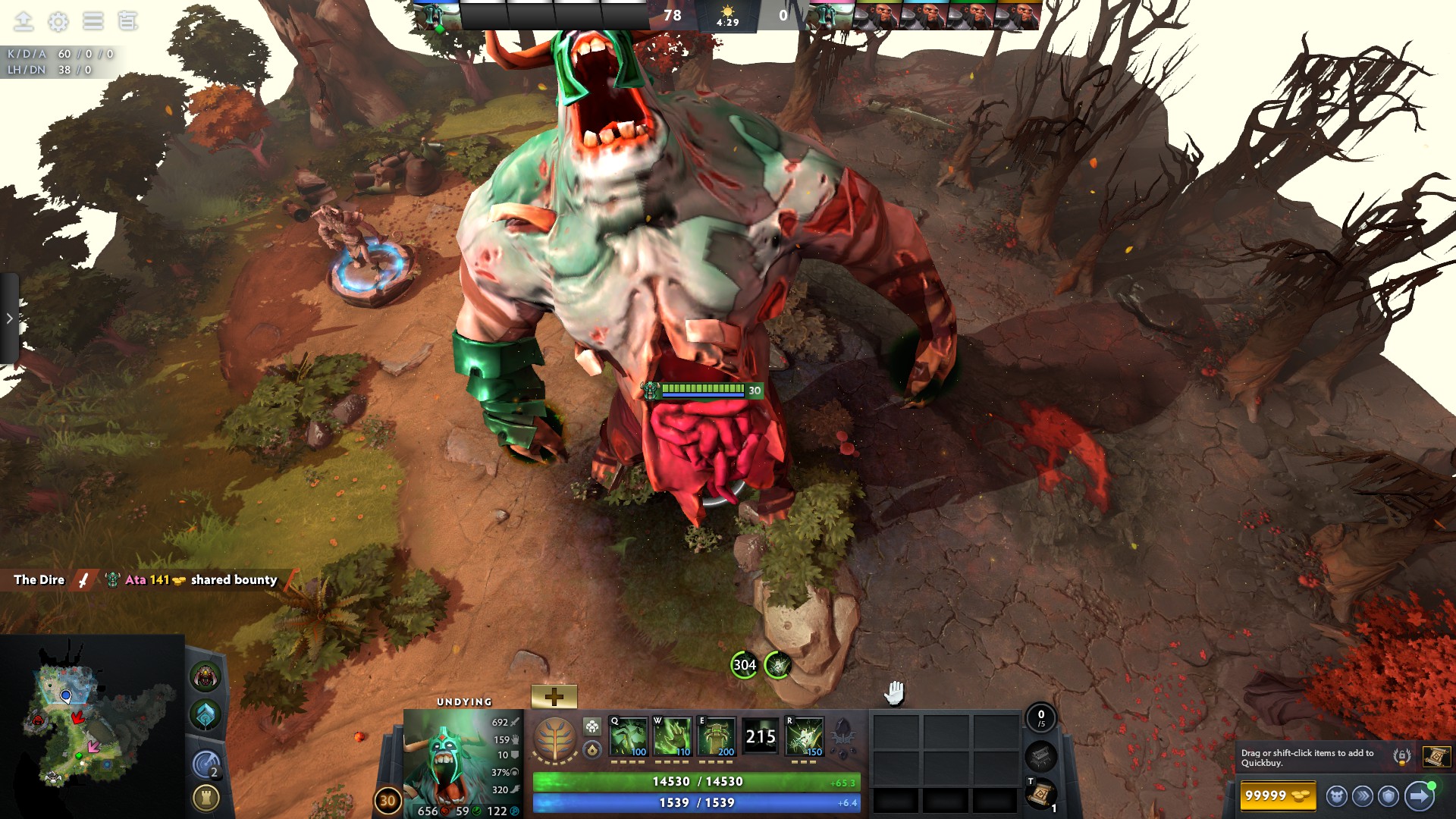 Dota 2's The Undying Hero