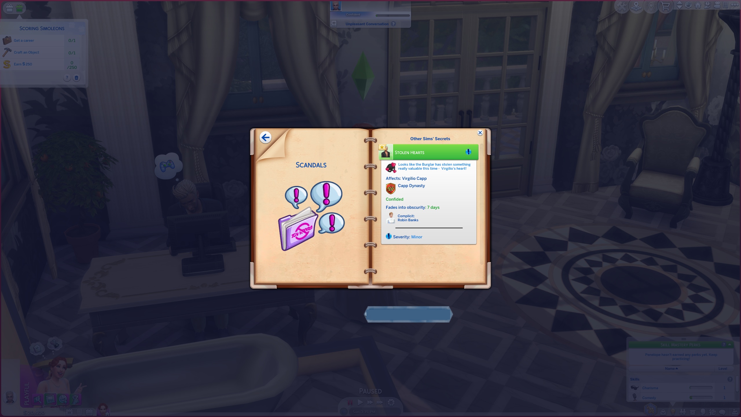 The Sims 4 Royalty & Legacy preview build