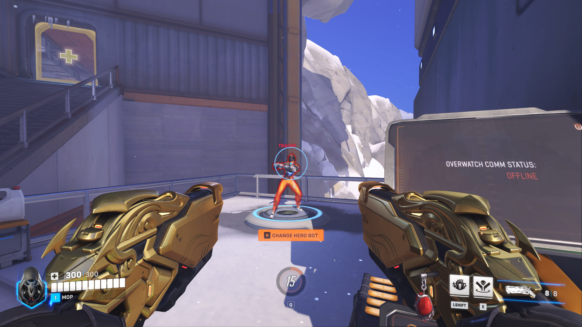 Character sizes in Overwatch