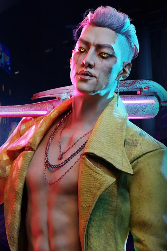 Trickster's concept art with notes on his rework for Dead by Daylight's kpop comeback chapter