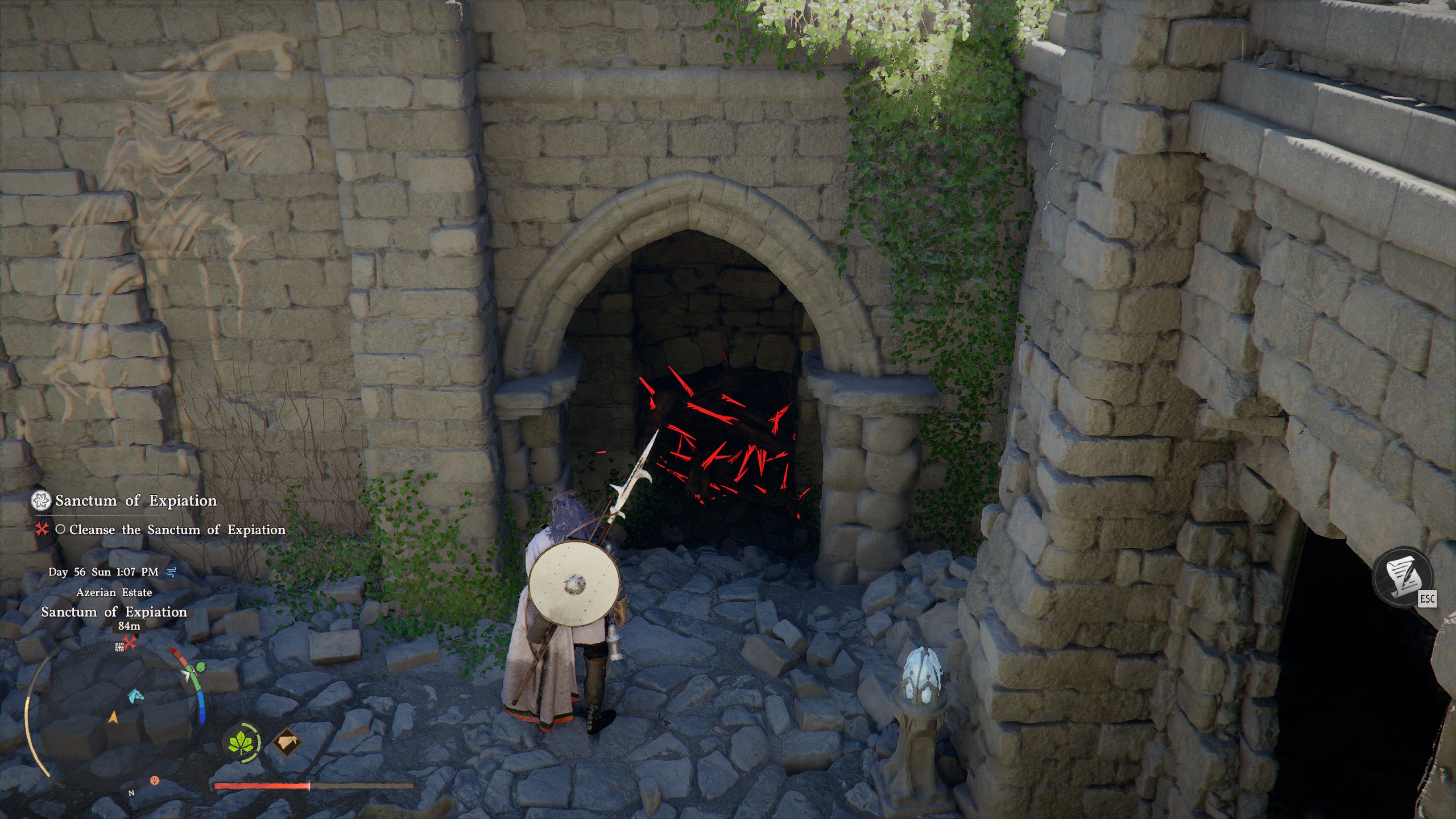 Crimson Desert Frostcursed Armor - Thorny roots