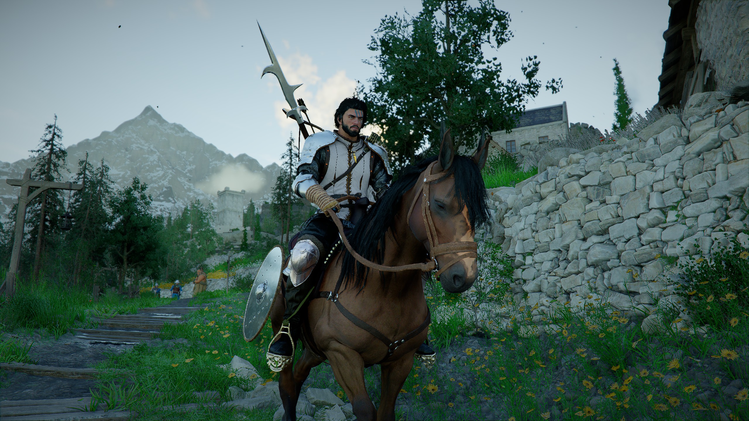 Crimson Desert horse