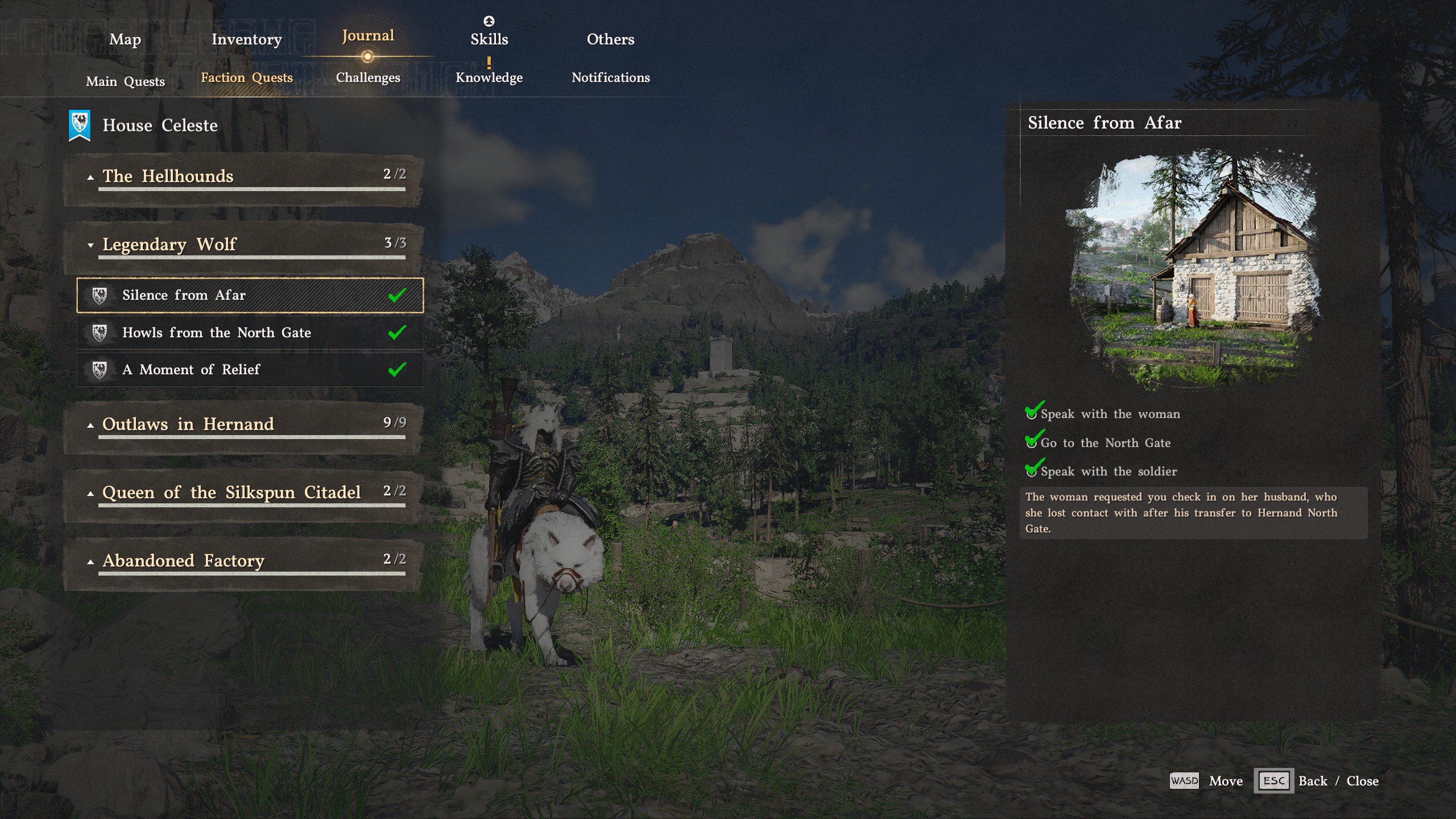 Crimson Desert Silver Fang - Legendary Wolfd quest