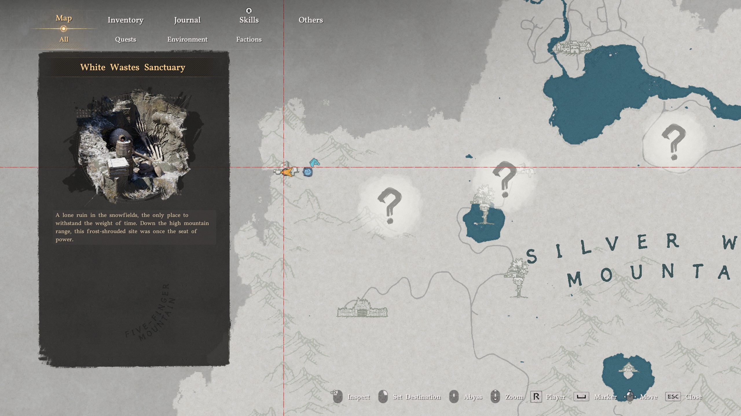 Crimson Desert Darkbringer - White Wastes Hideaway