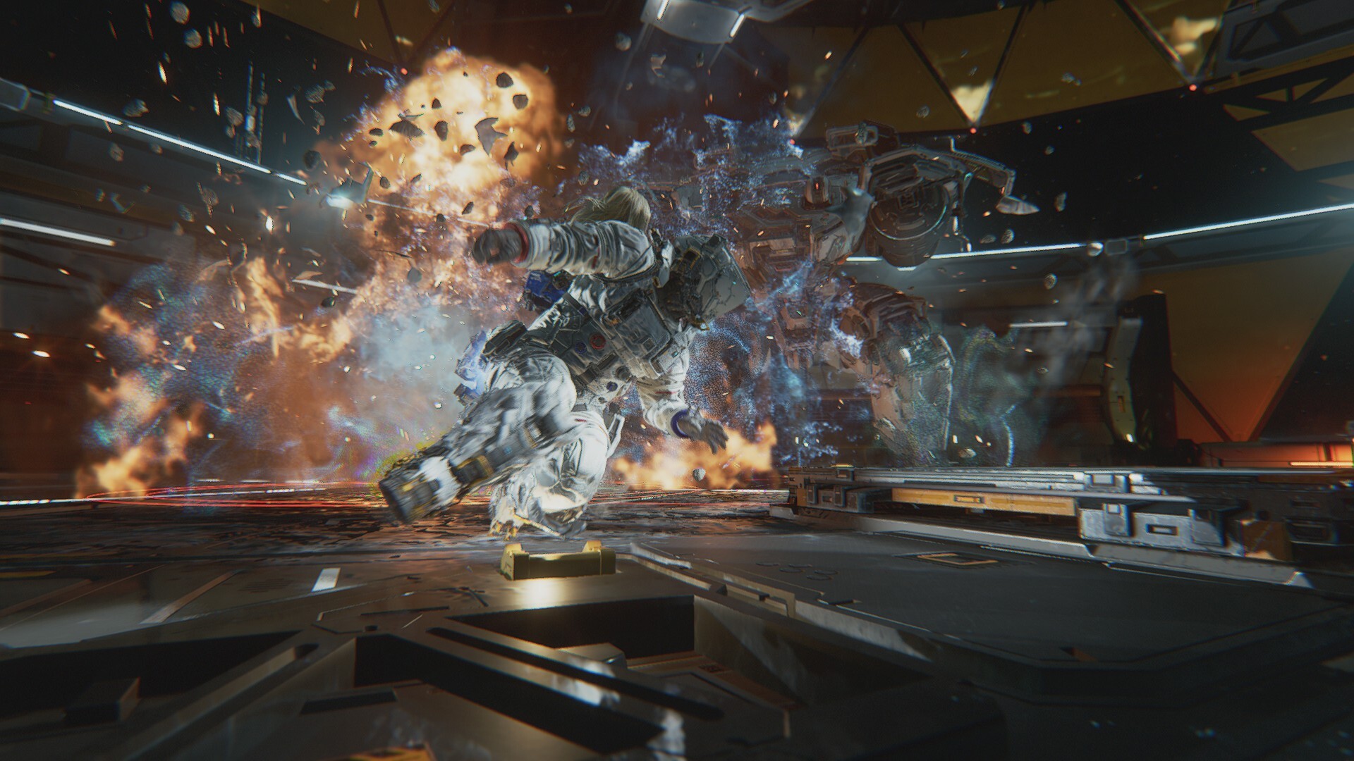 Pragmata sketchbook demo screenshots