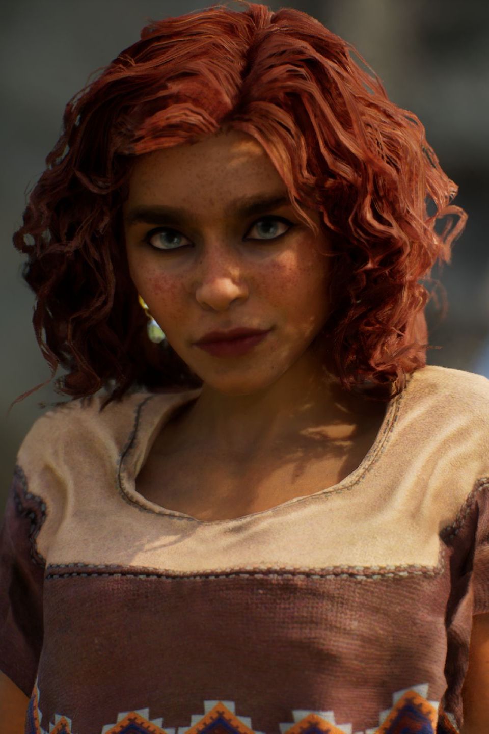 A red-haired halfling