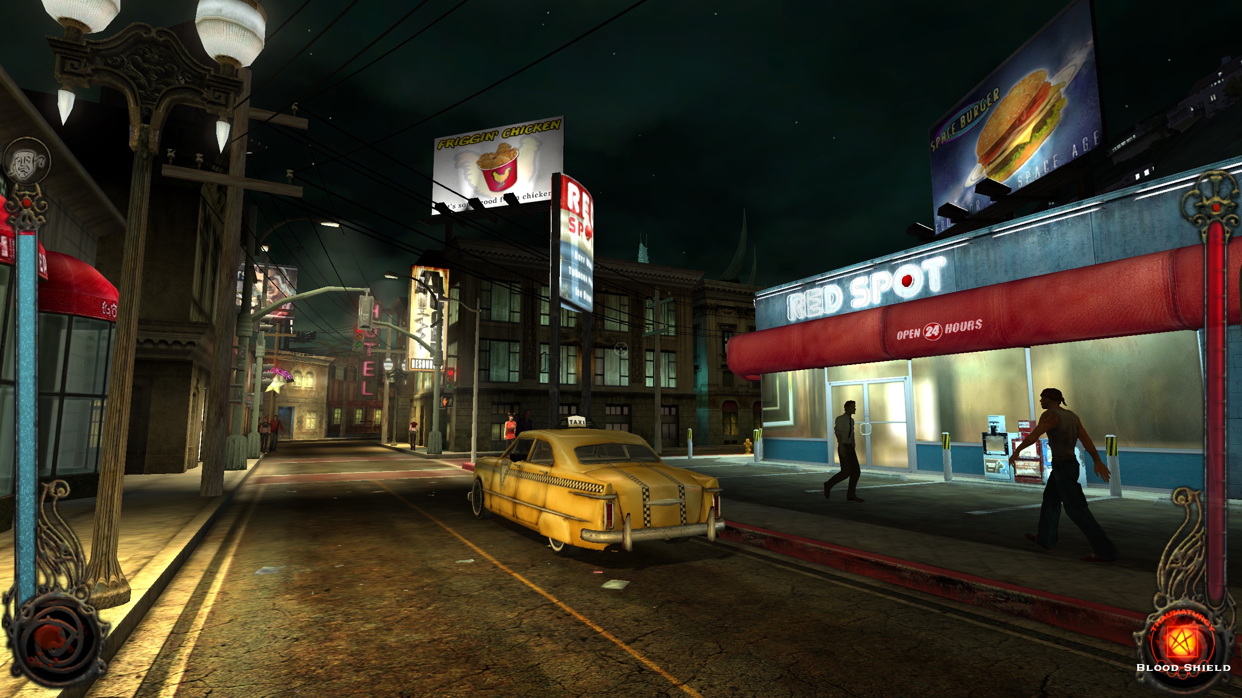 more neon-soaked streets of Seattle