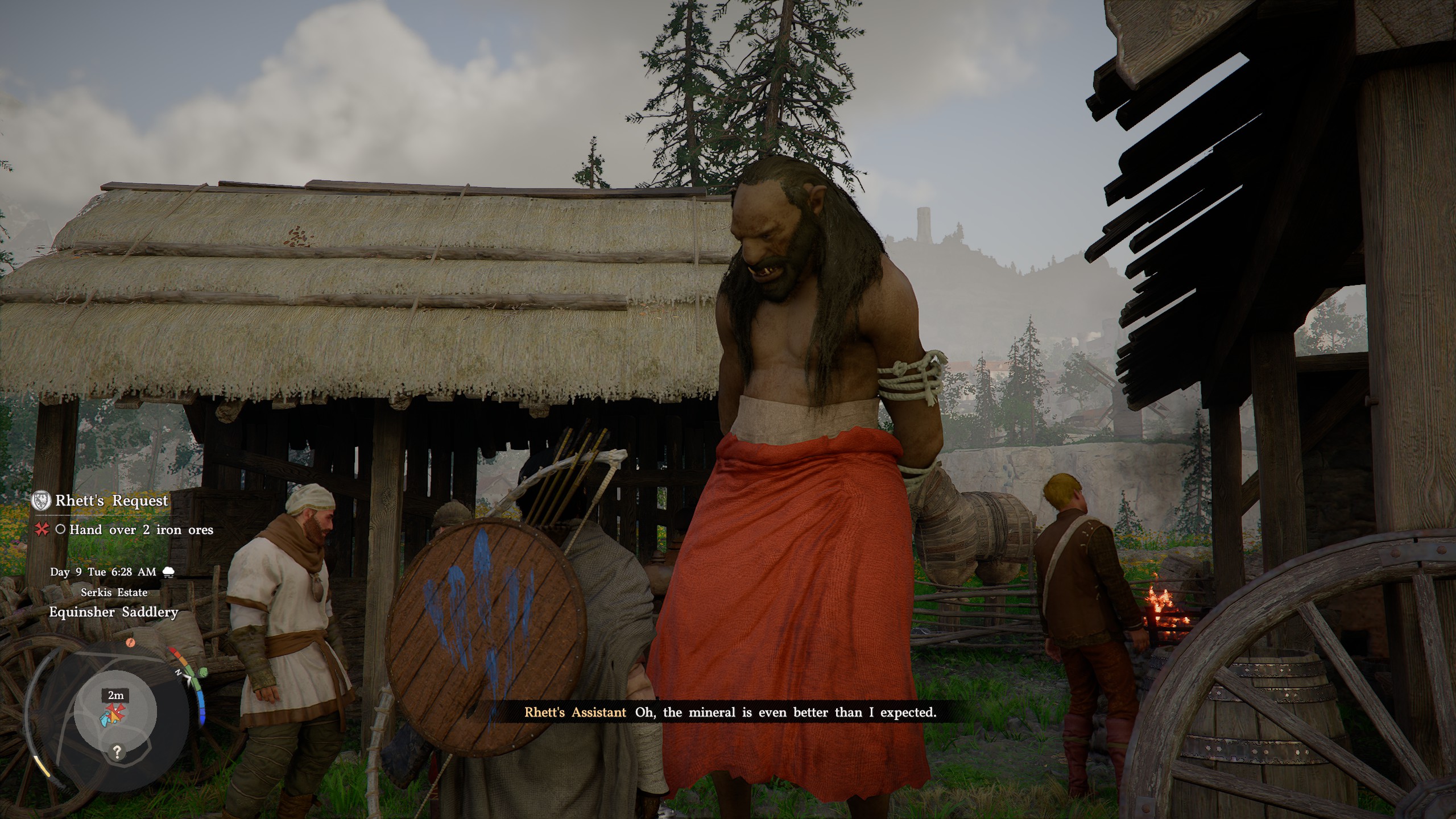 Crimson Abyss Rhett's Request - Rhett's assistant