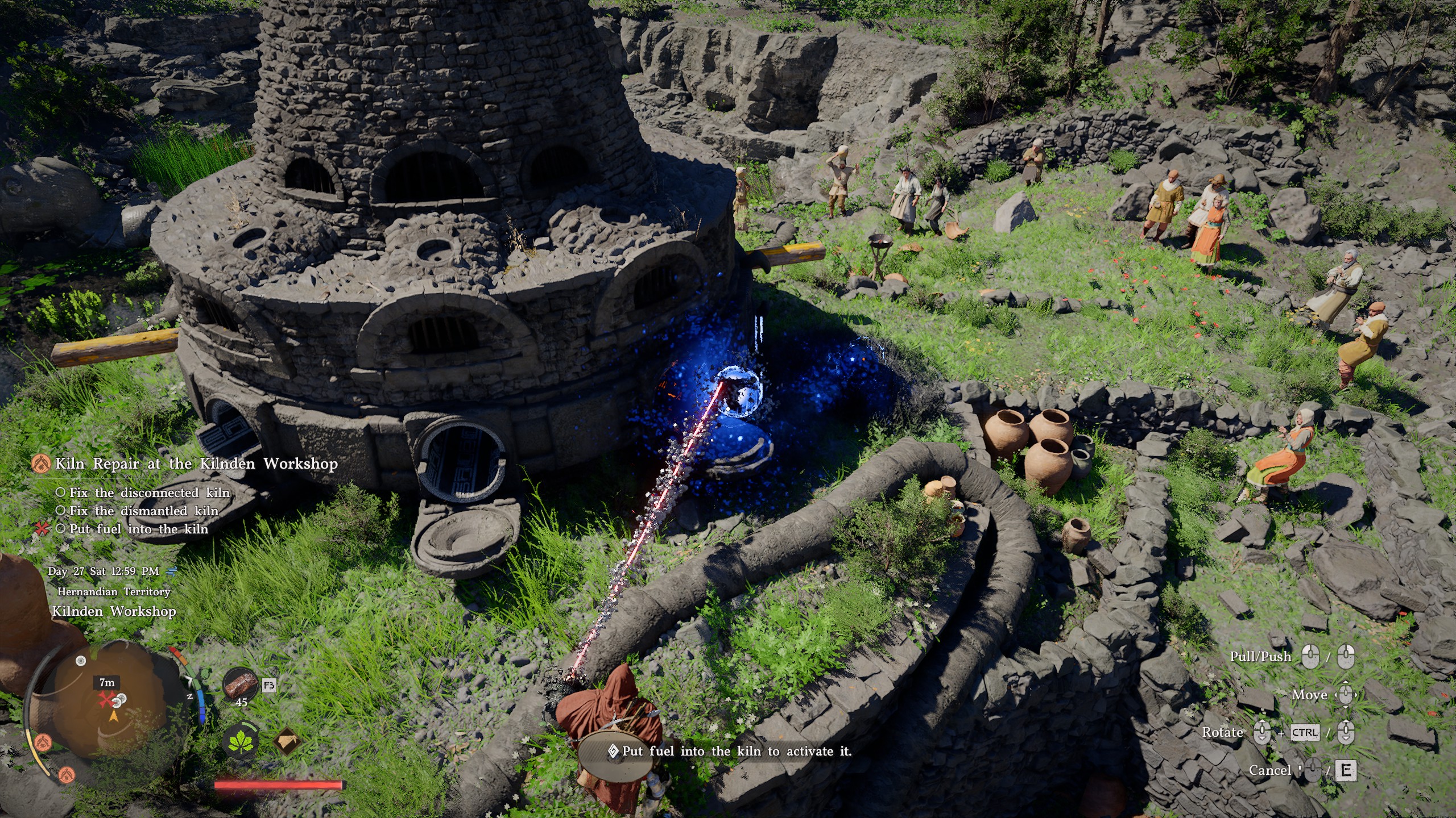 Crimson Desert kiln repair - Fuel