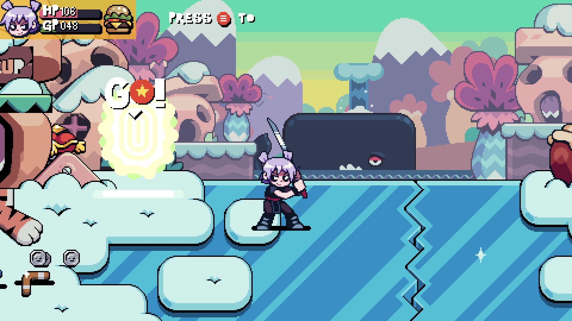 Scott Pilgrim EX, a pixel art beat 'em up