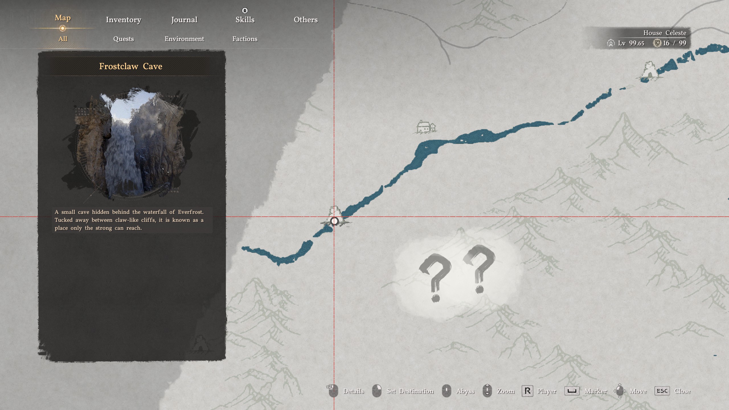 Crimson Desert Shadow Armor - Frostclaw Cave