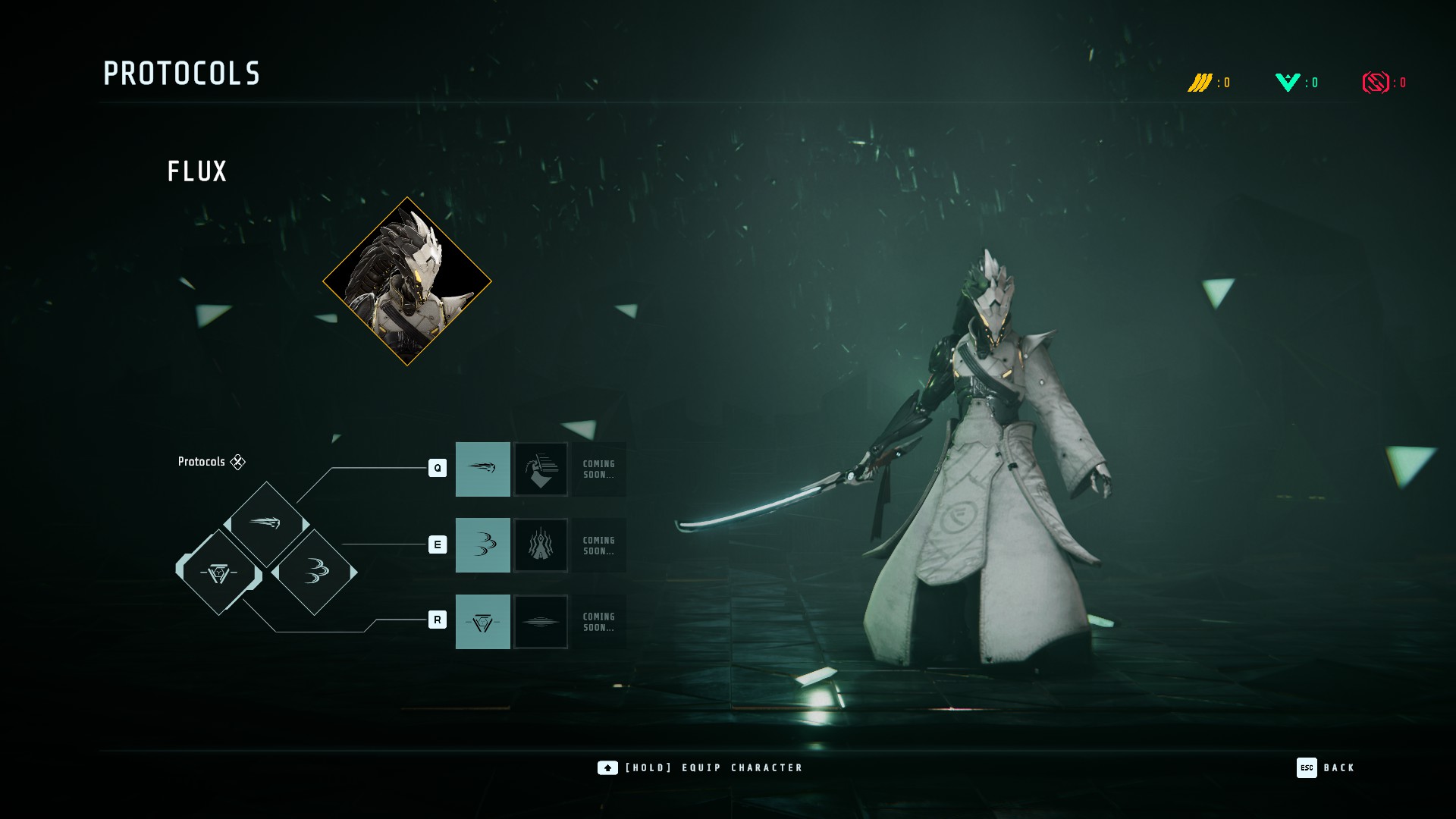 Several screenshots from Morbid Metal, displaying character options and skills.