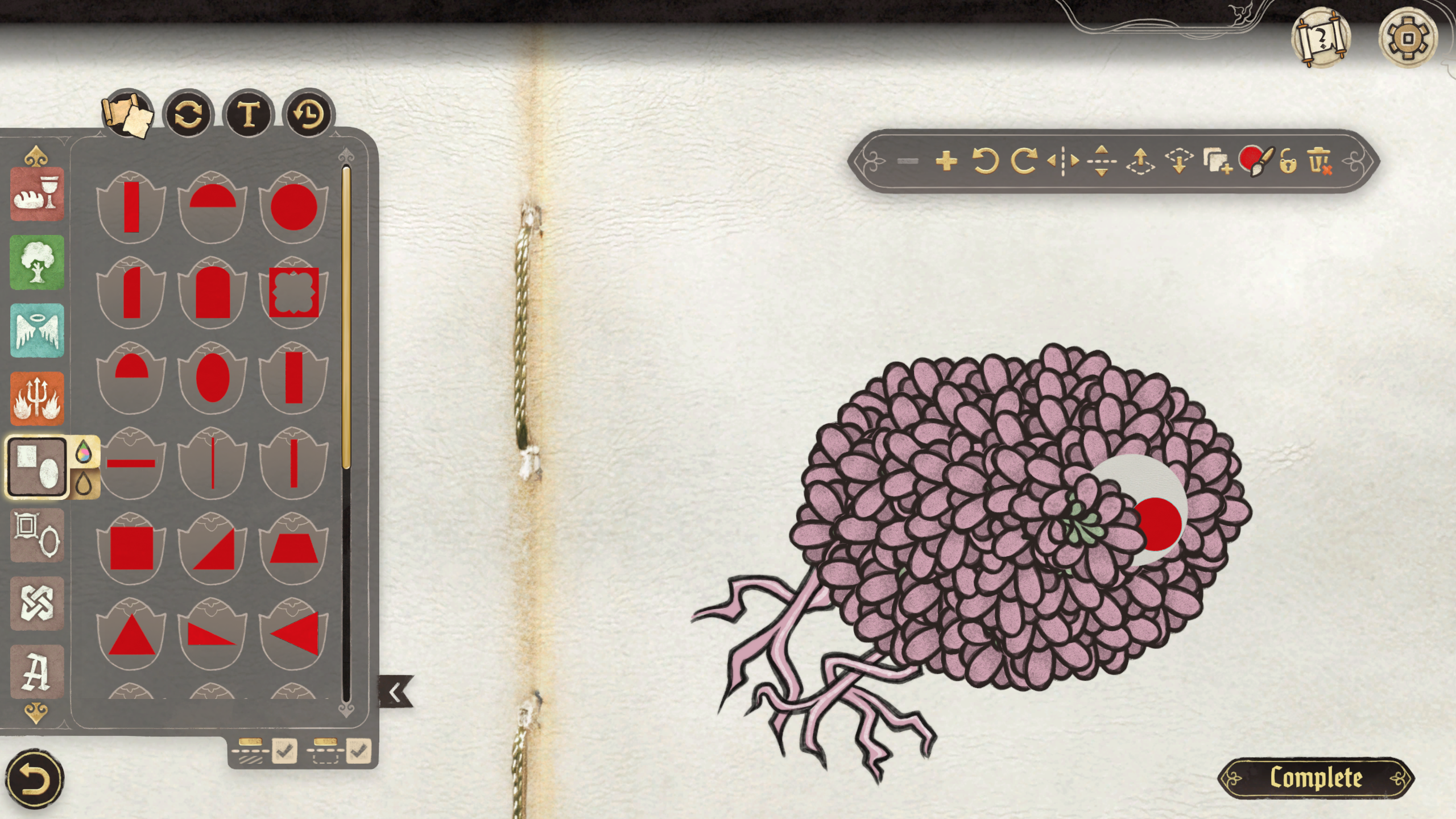 Scriptorium manuscript art