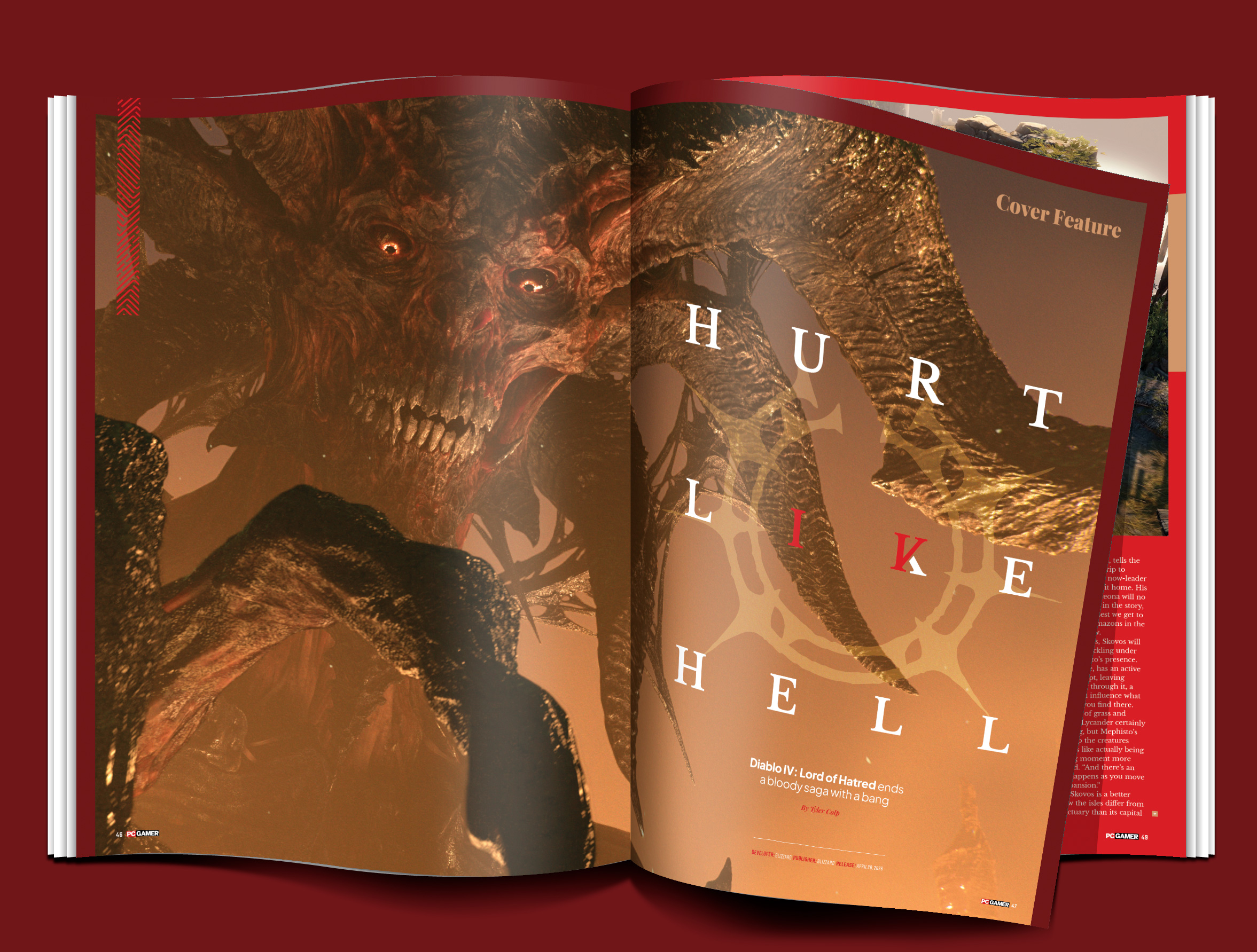 PC Gamer magazine issue 422 Diablo 4 Lord of Hatred