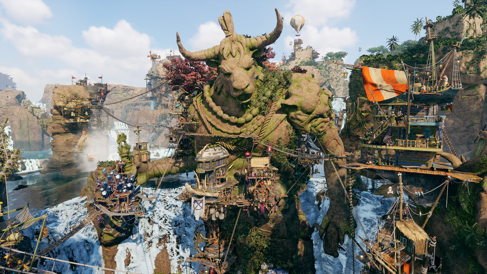 A pirate city builder