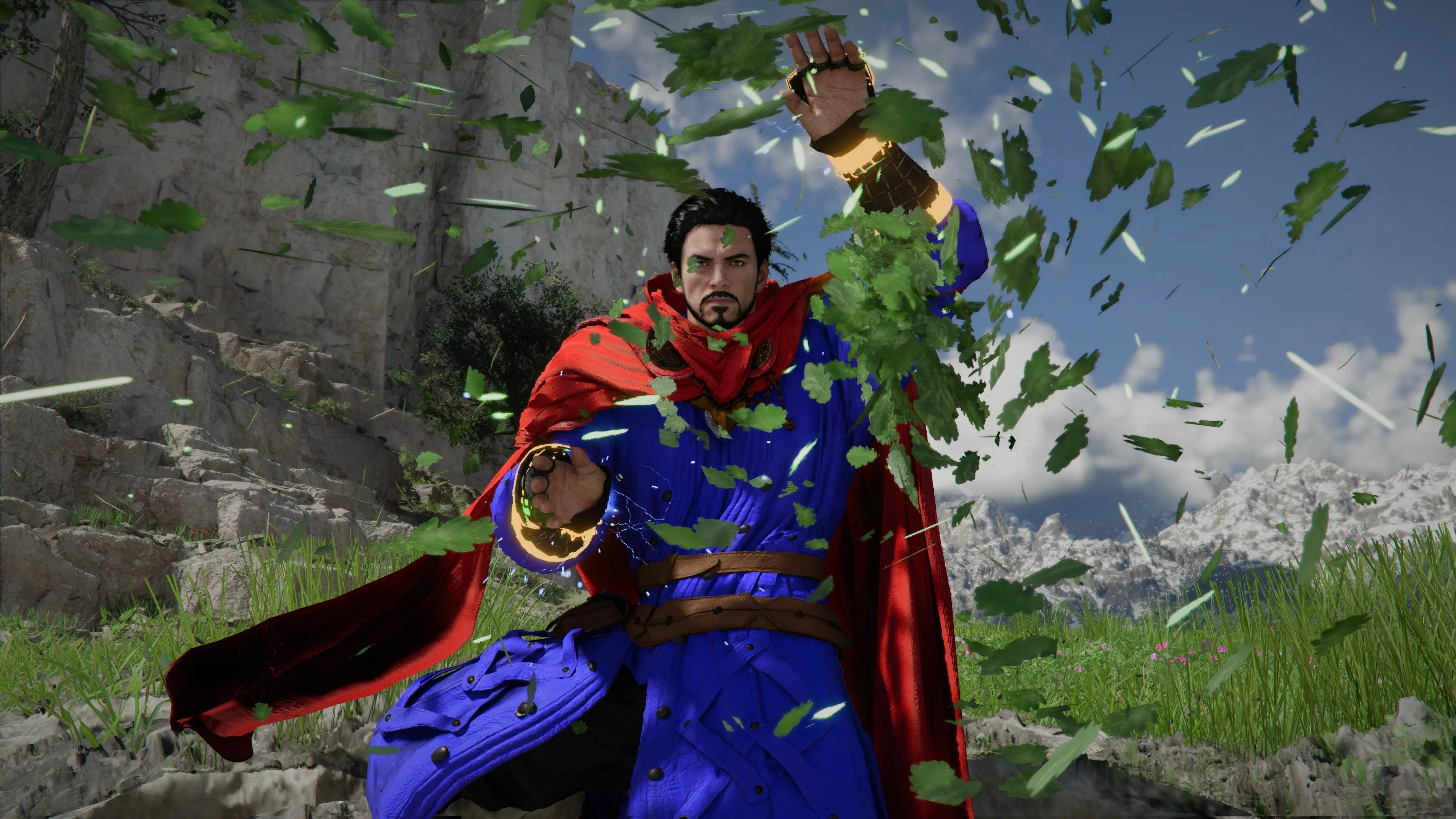 Crimson Desert in-game cosplay