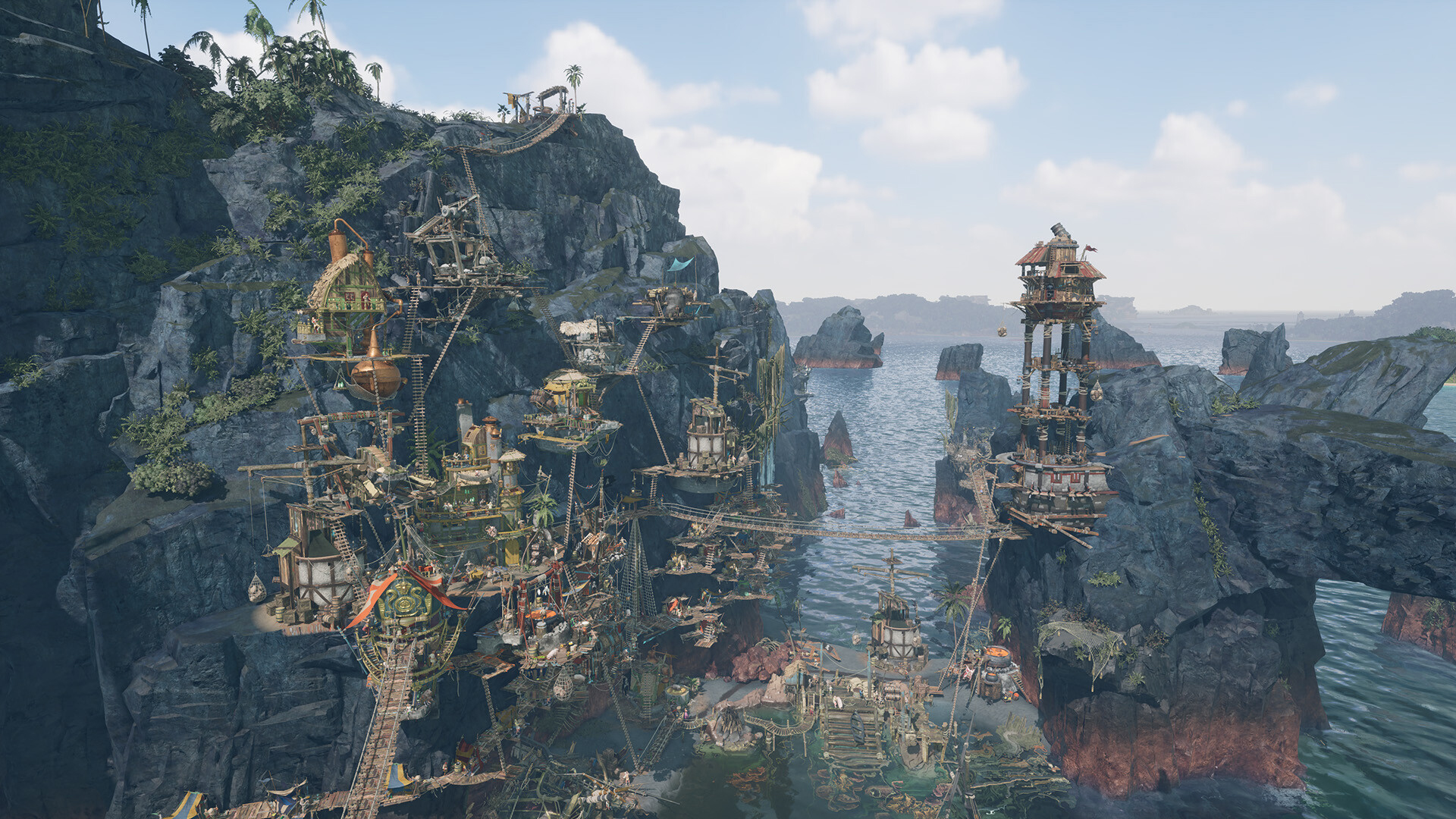 A pirate city builder