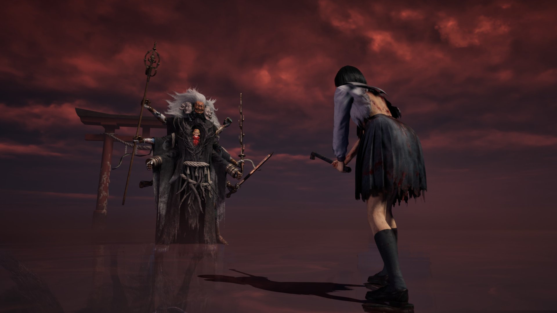 Silent Hill f Ebisugaoka in Silence ending boss fight