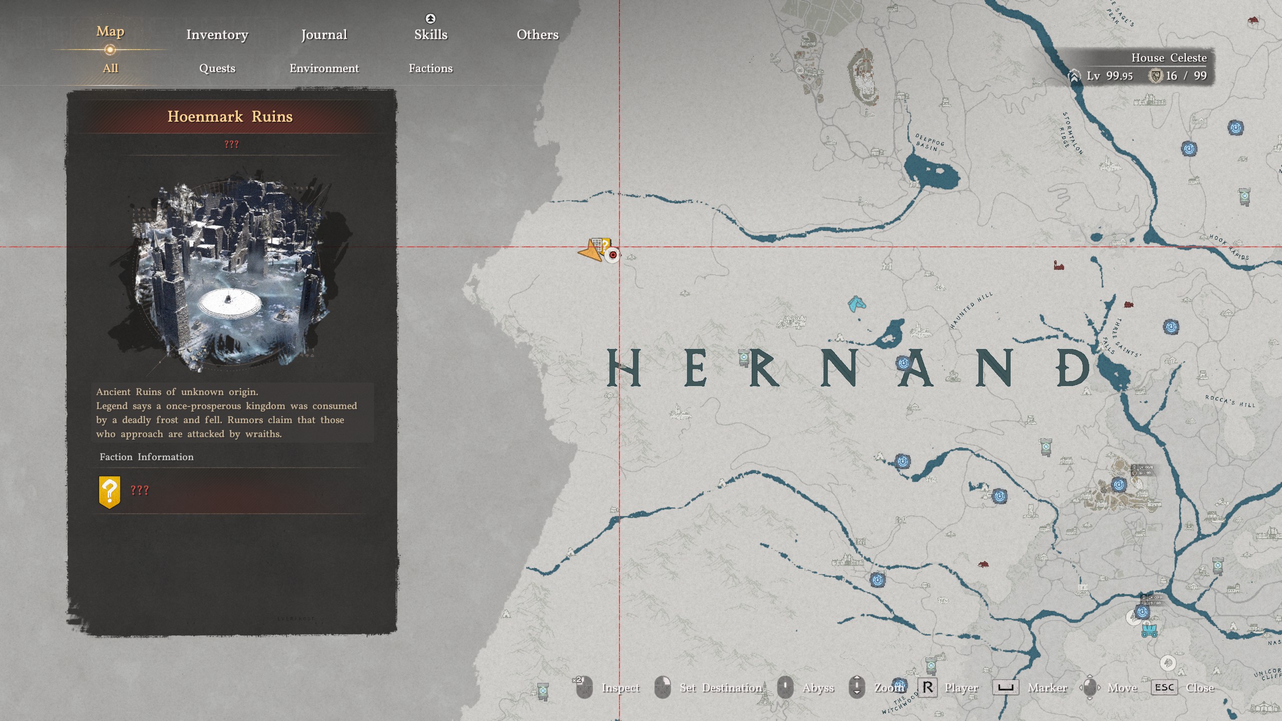 Crimson Desert Shadow Armor - Hoenmark Ruins location