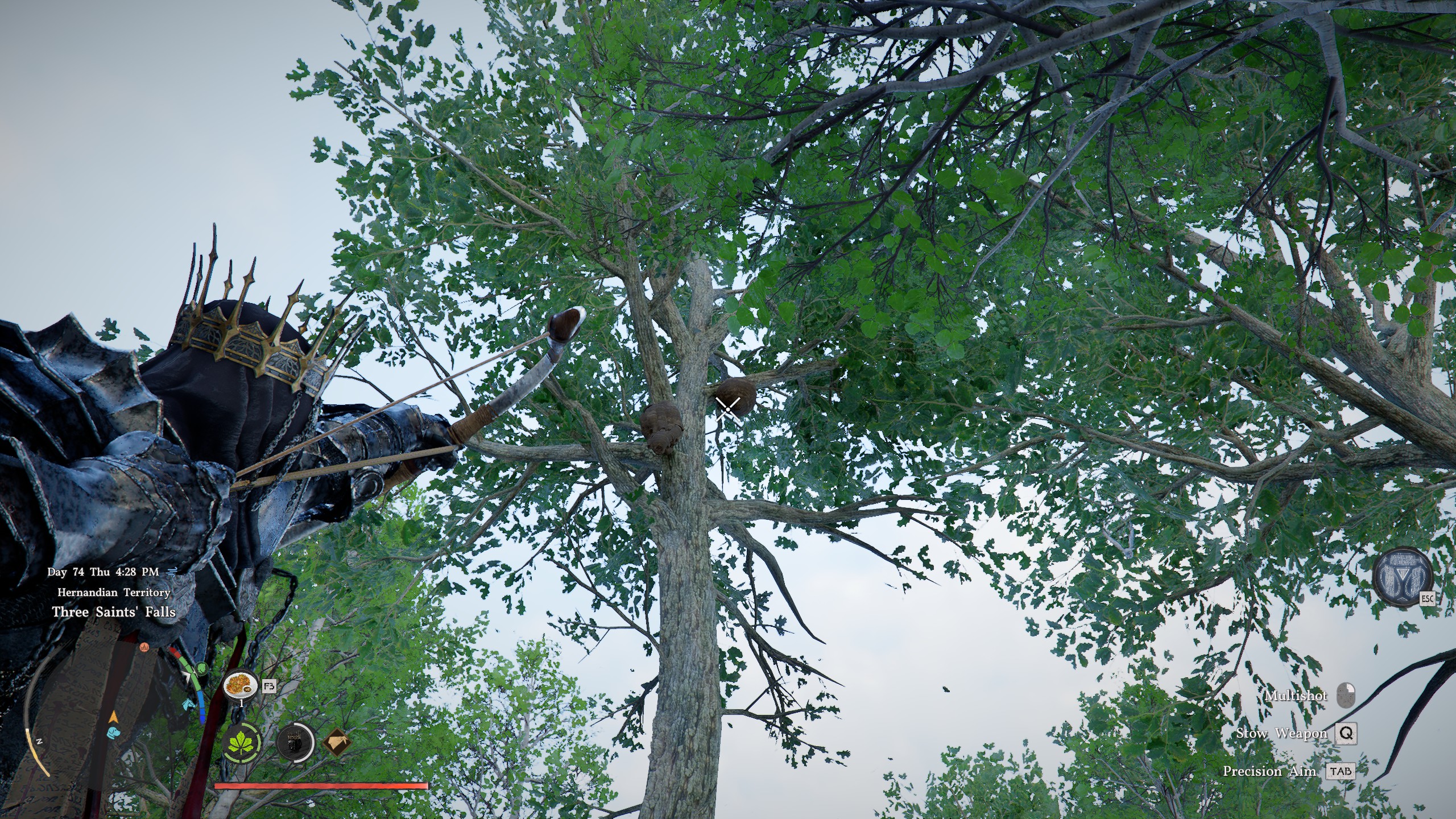 Crimson Desert Beehive Club - Beehive in tree