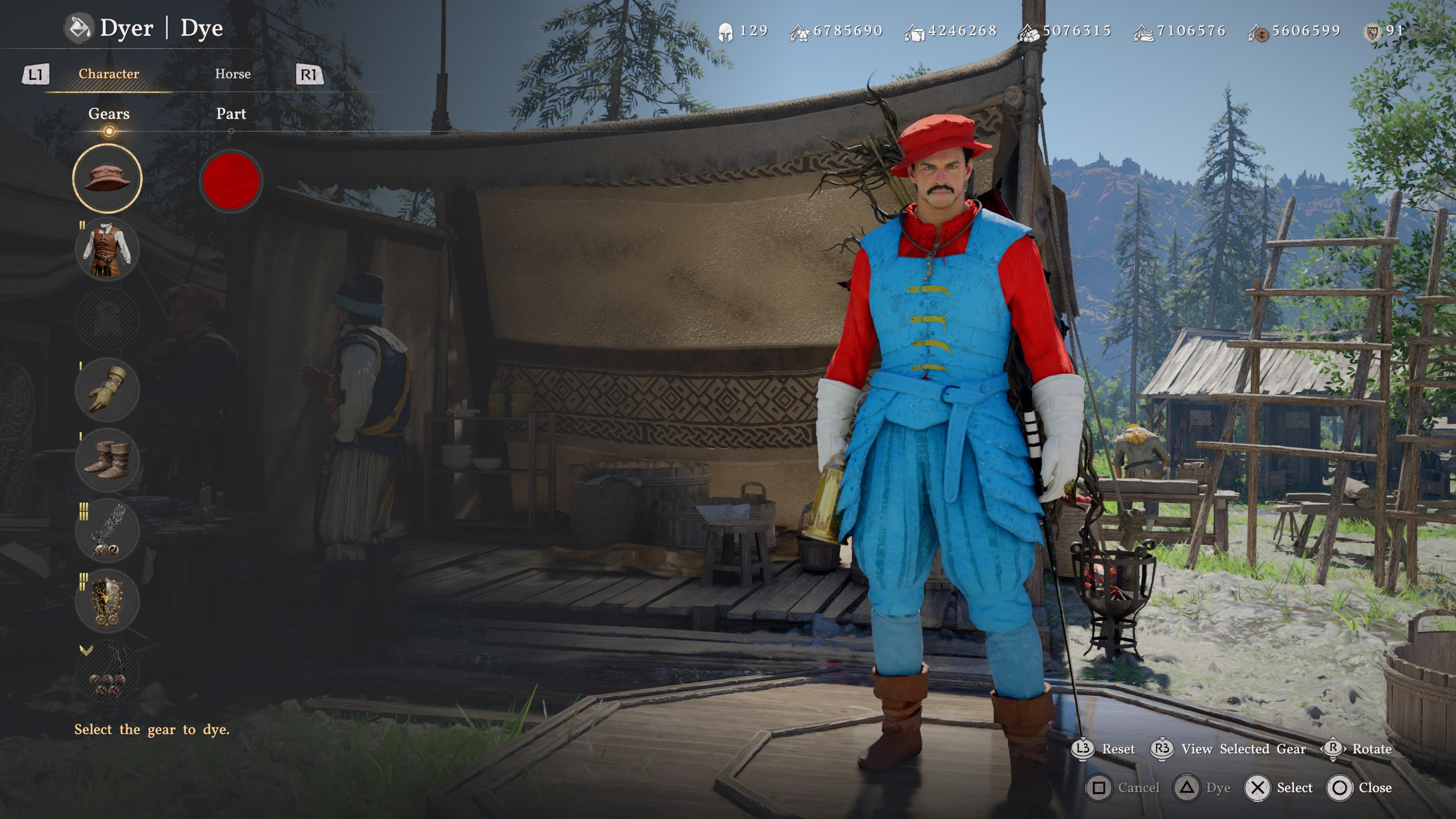 Crimson Desert in-game cosplay