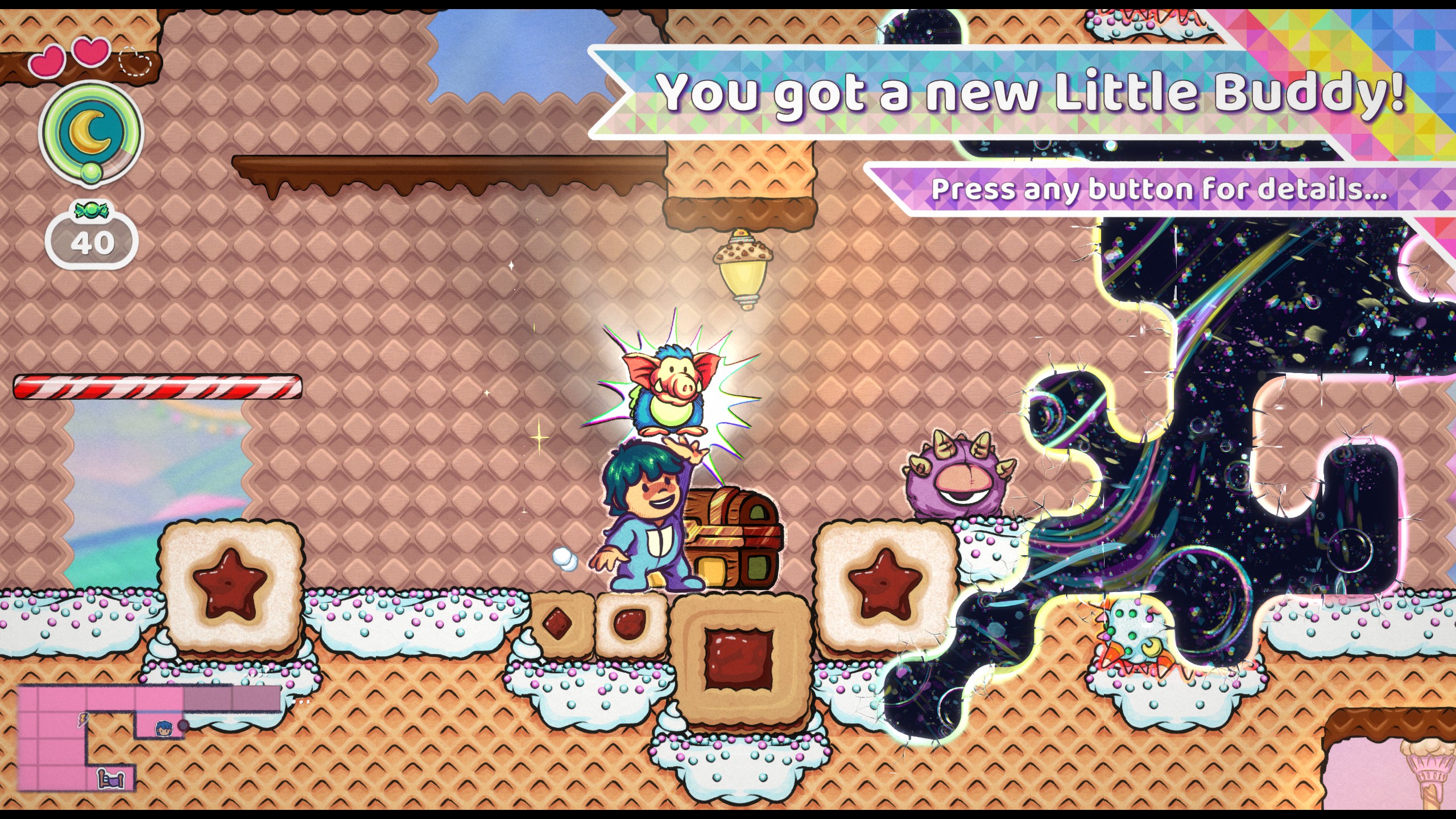 Little Nemo and the Guardians of Slumberland, a 2D hand-drawn metroidvania