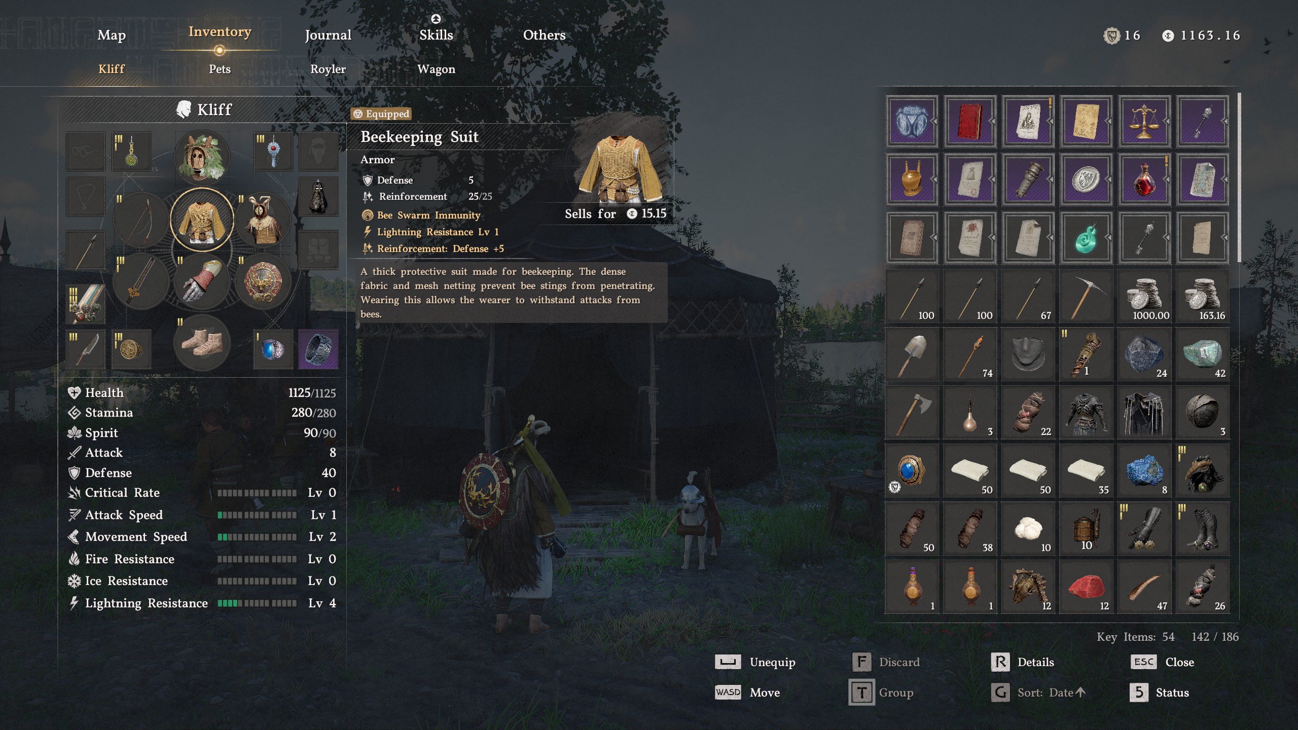 Crimson Desert Beehive Club - Beekeping Suit