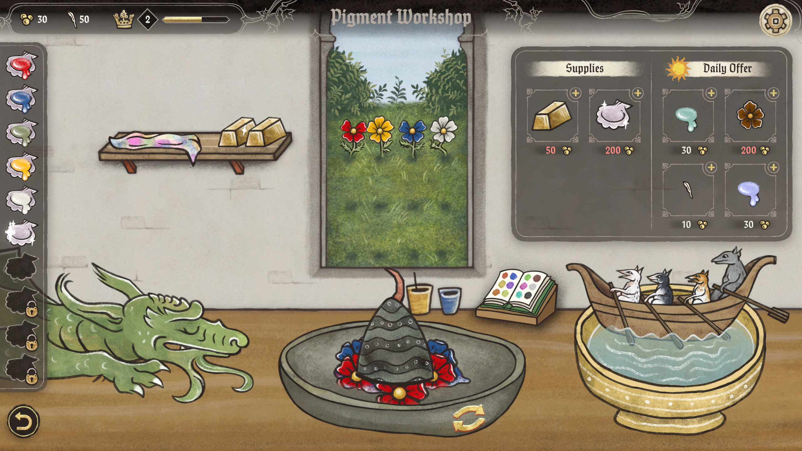 Scriptorium manuscript art