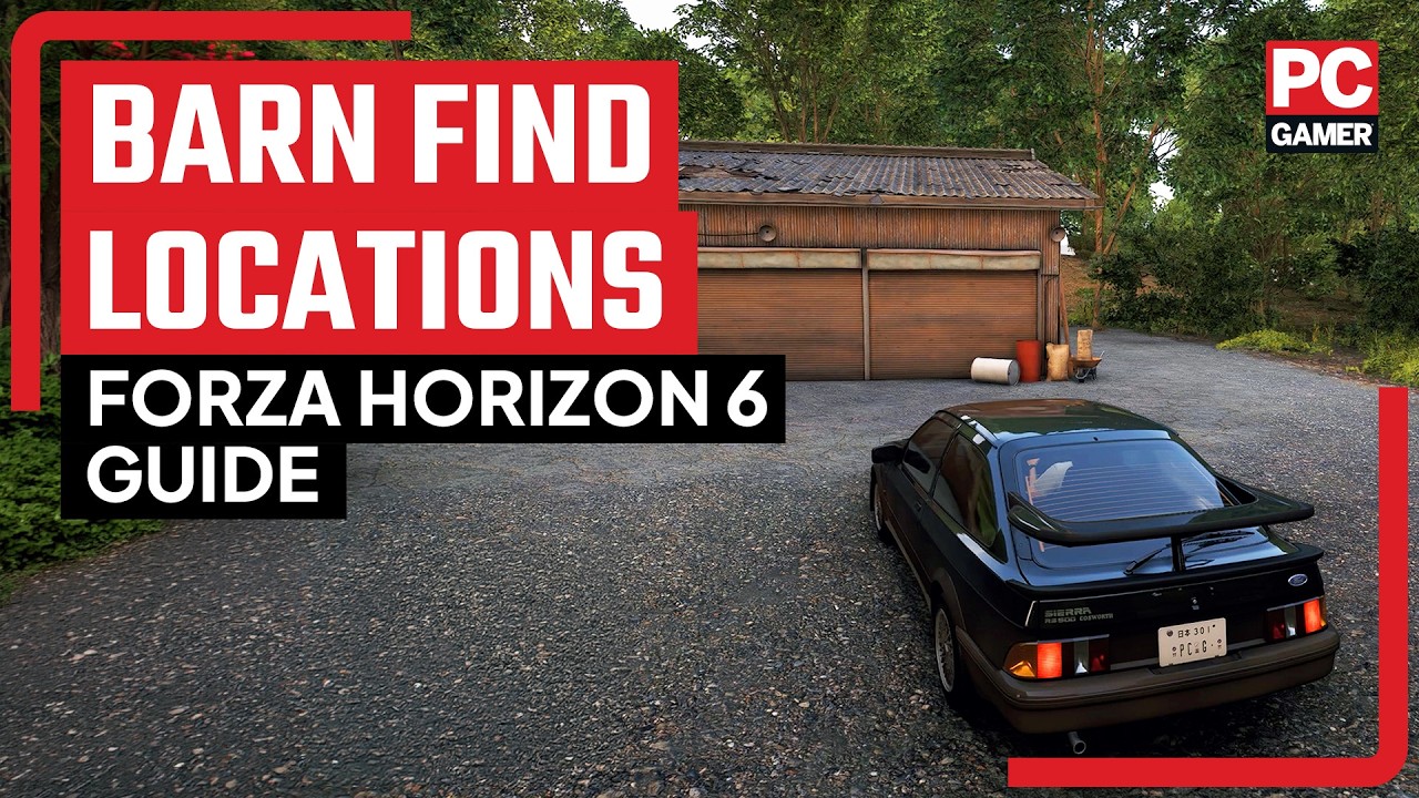 All Barn Finds locations | Forza Horizon 6 guide - YouTube