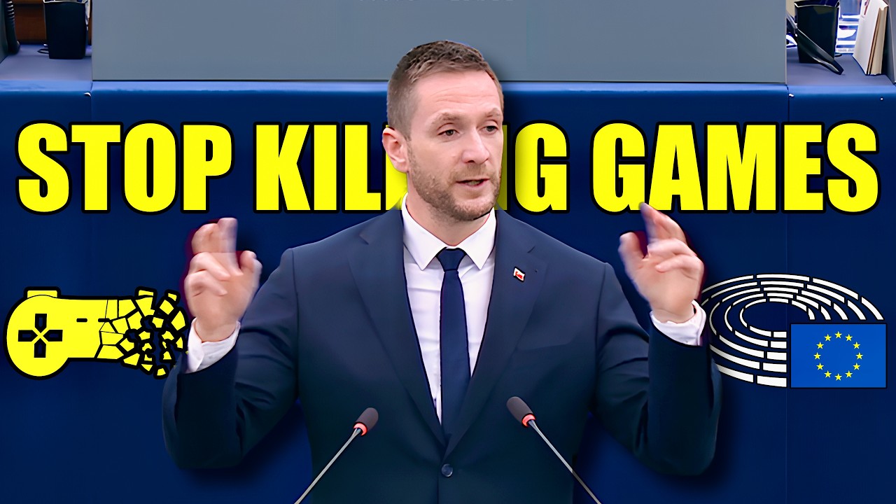 Milan Uhrík Blames Wokeness in EU Parliament Stop Killing Games Debate - YouTube