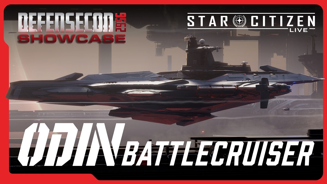 Star Citizen Live | DefenseCon Showcase: Odin Battlecruiser - YouTube