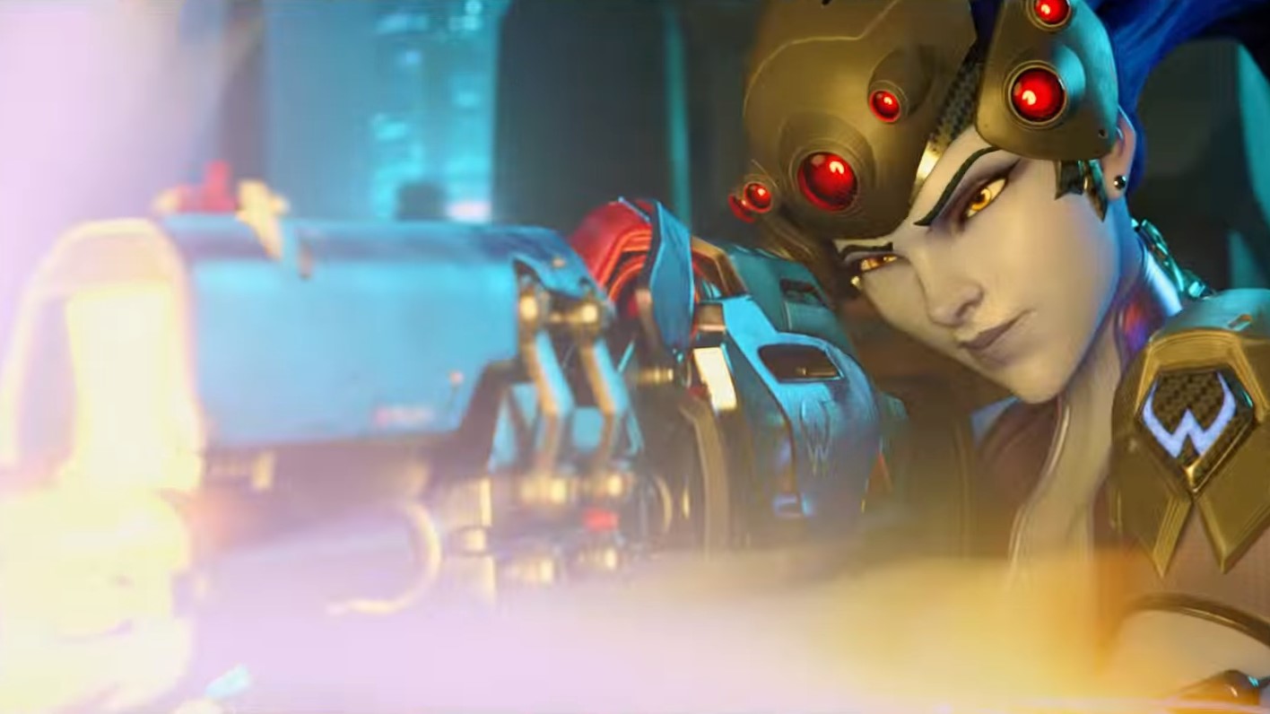 Widowmaker aiming down sights