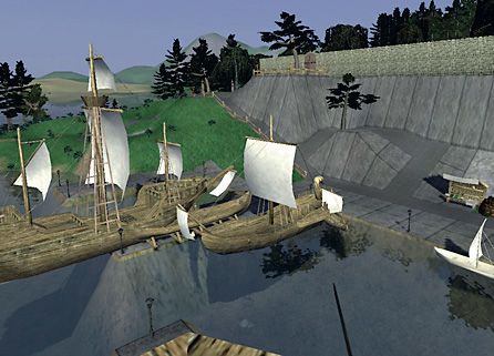 Fantasy MMO Wurm Online circa 2009