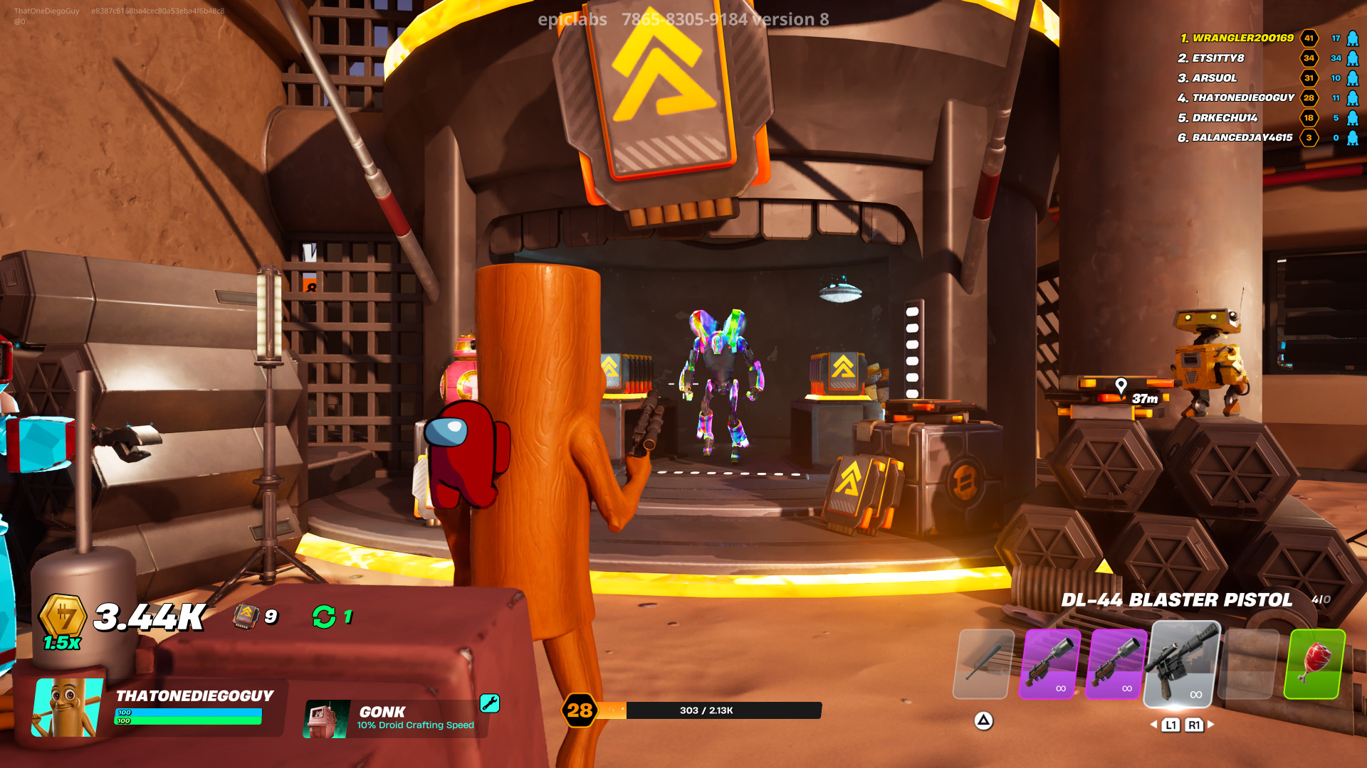 Fortnite Droid Tycoon