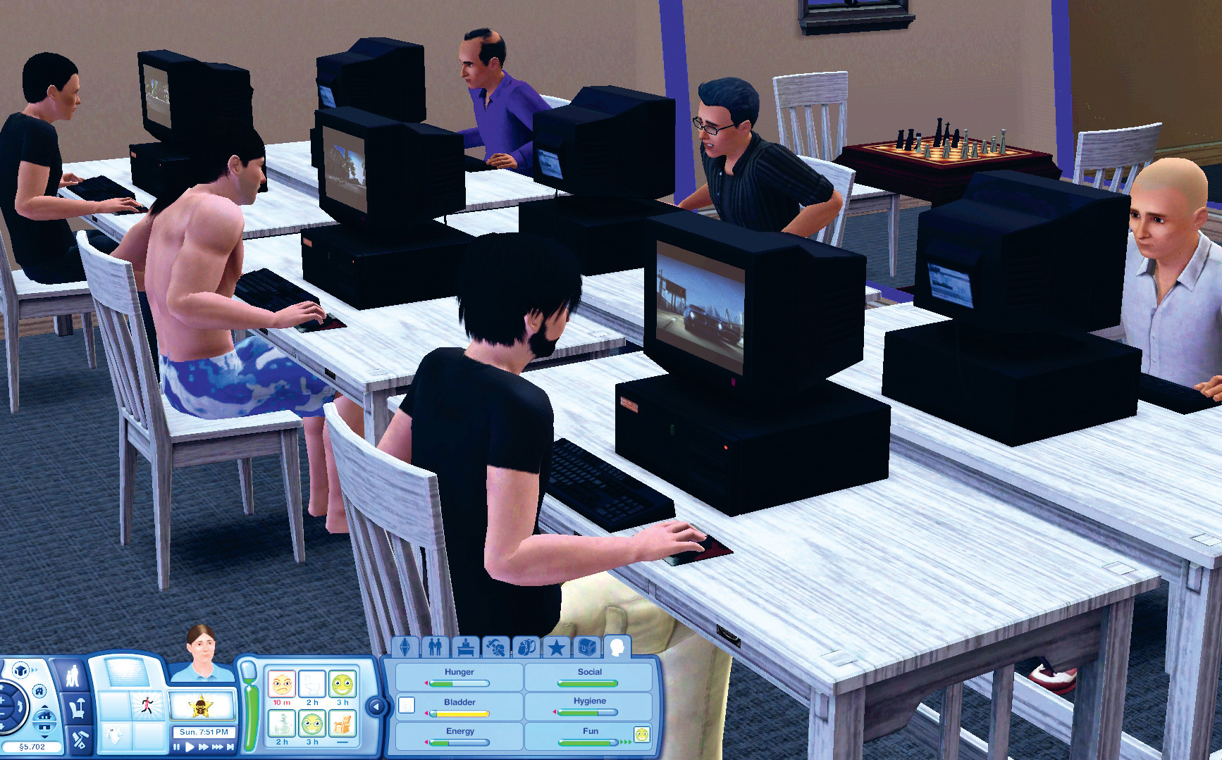 Sims 3 screenshots from PC Gamer's 2009 review