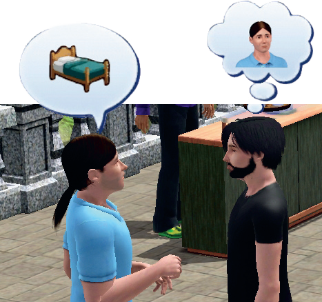 Sims 3 screenshots from PC Gamer's 2009 review