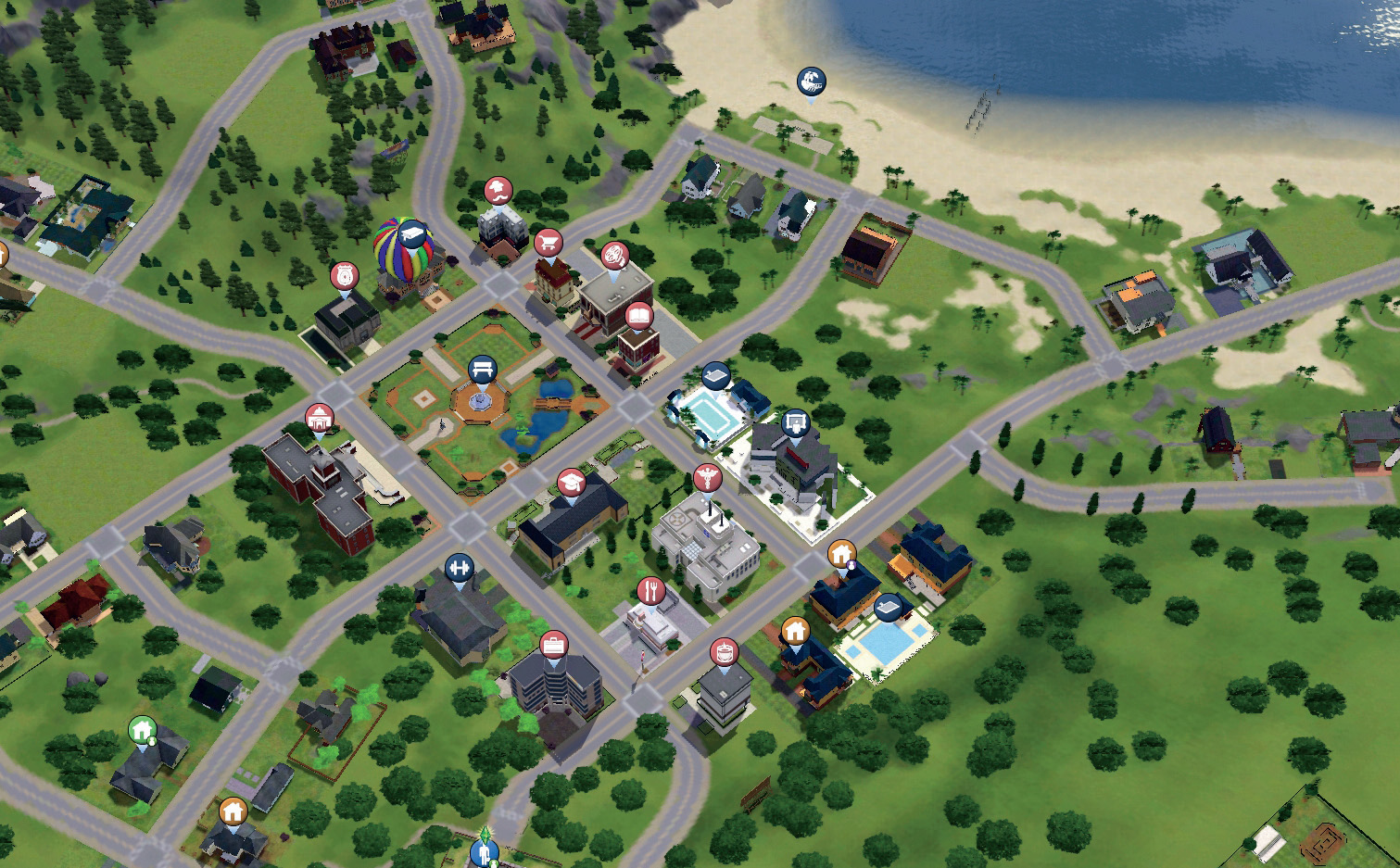 Sims 3 screenshots from PC Gamer's 2009 review