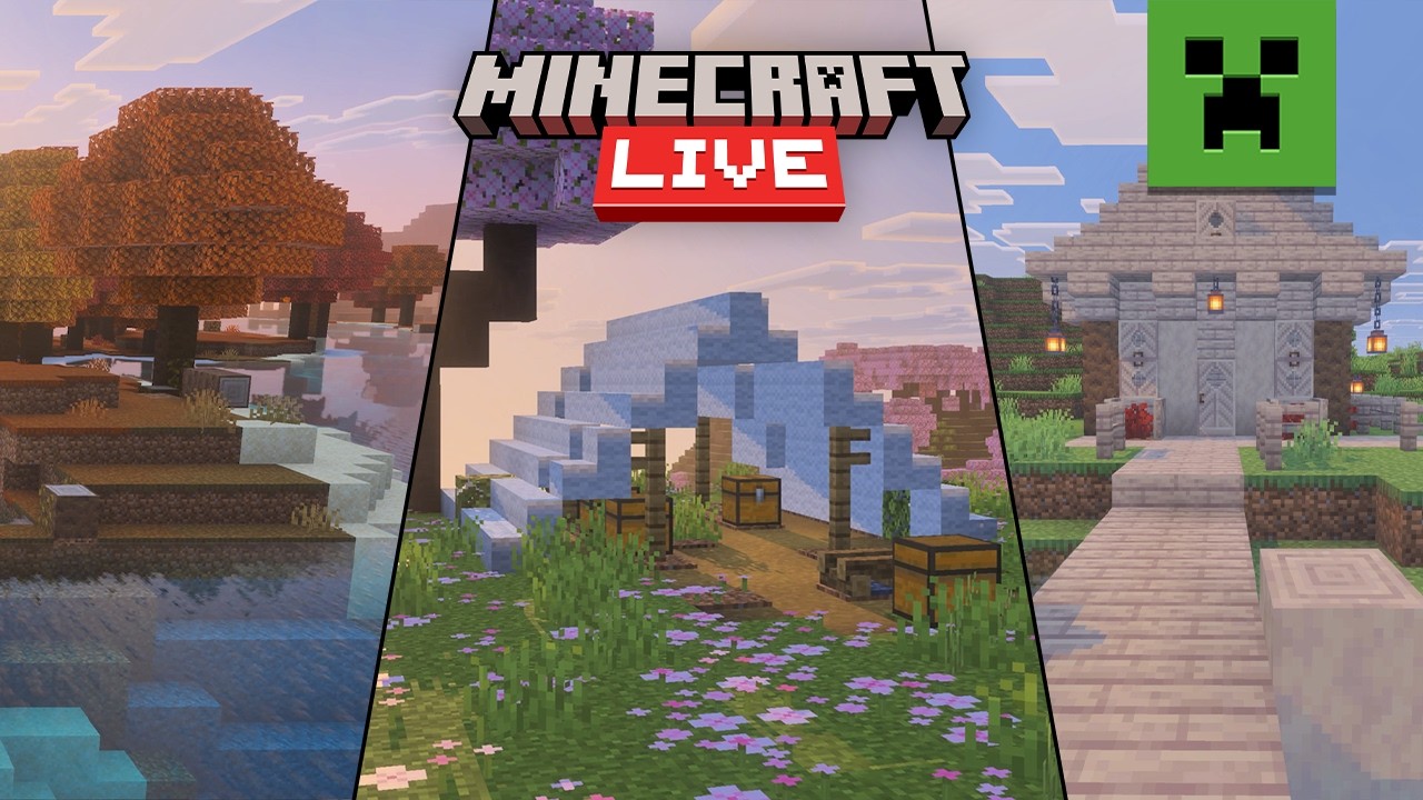 FIRST LOOK: DAPPLED FOREST | Minecraft LIVE – May 2026 - YouTube
