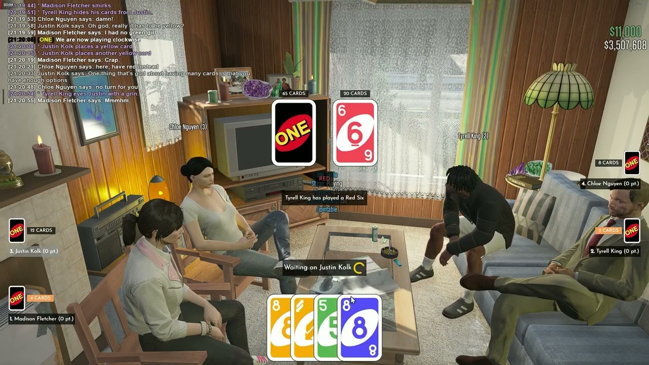 GTAW Roleplay - ONE Card Game - YouTube
