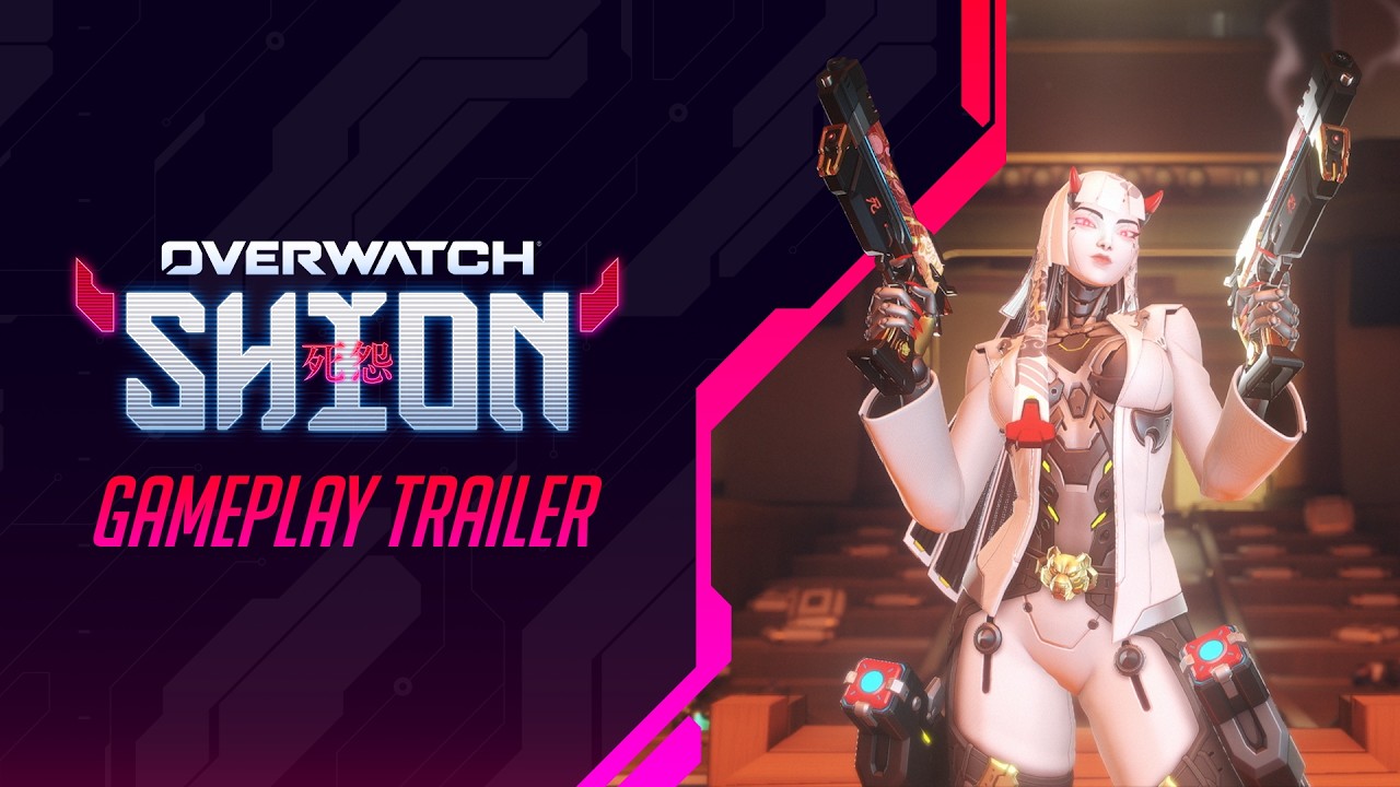 Shion | New Hero Gameplay Trailer | Overwatch - YouTube