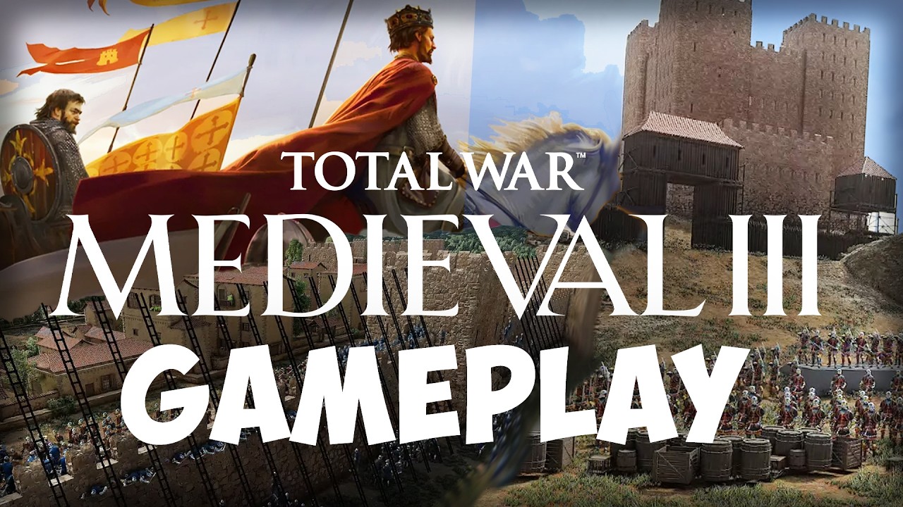 Our First Look at Total War: Medieval 3 Gameplay (Pre-Production Build) - YouTube