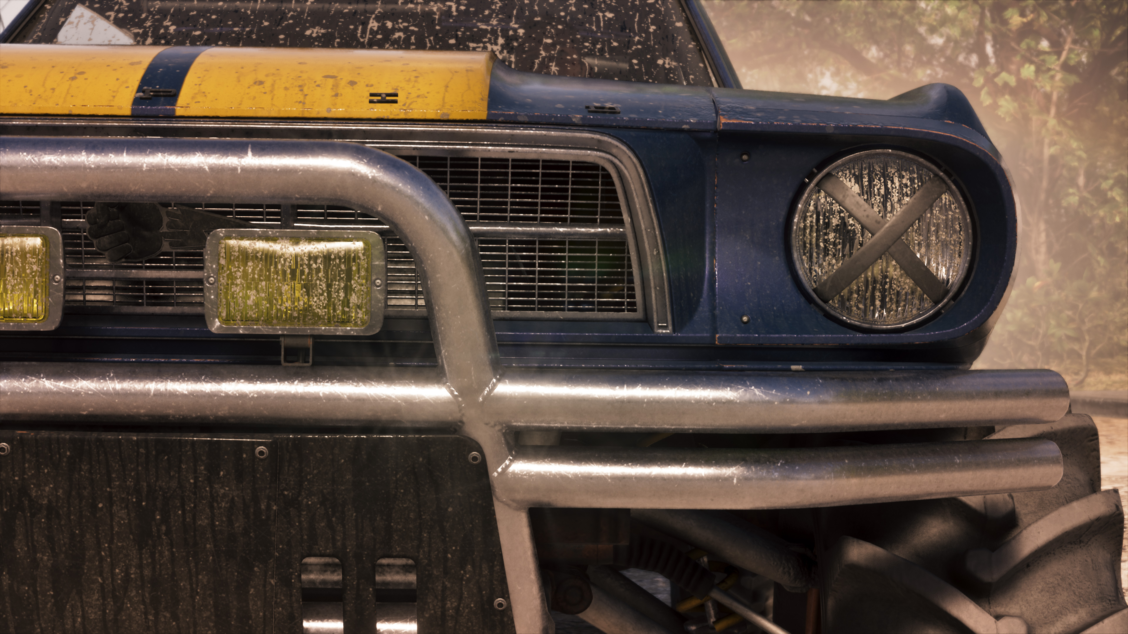 Car grille.